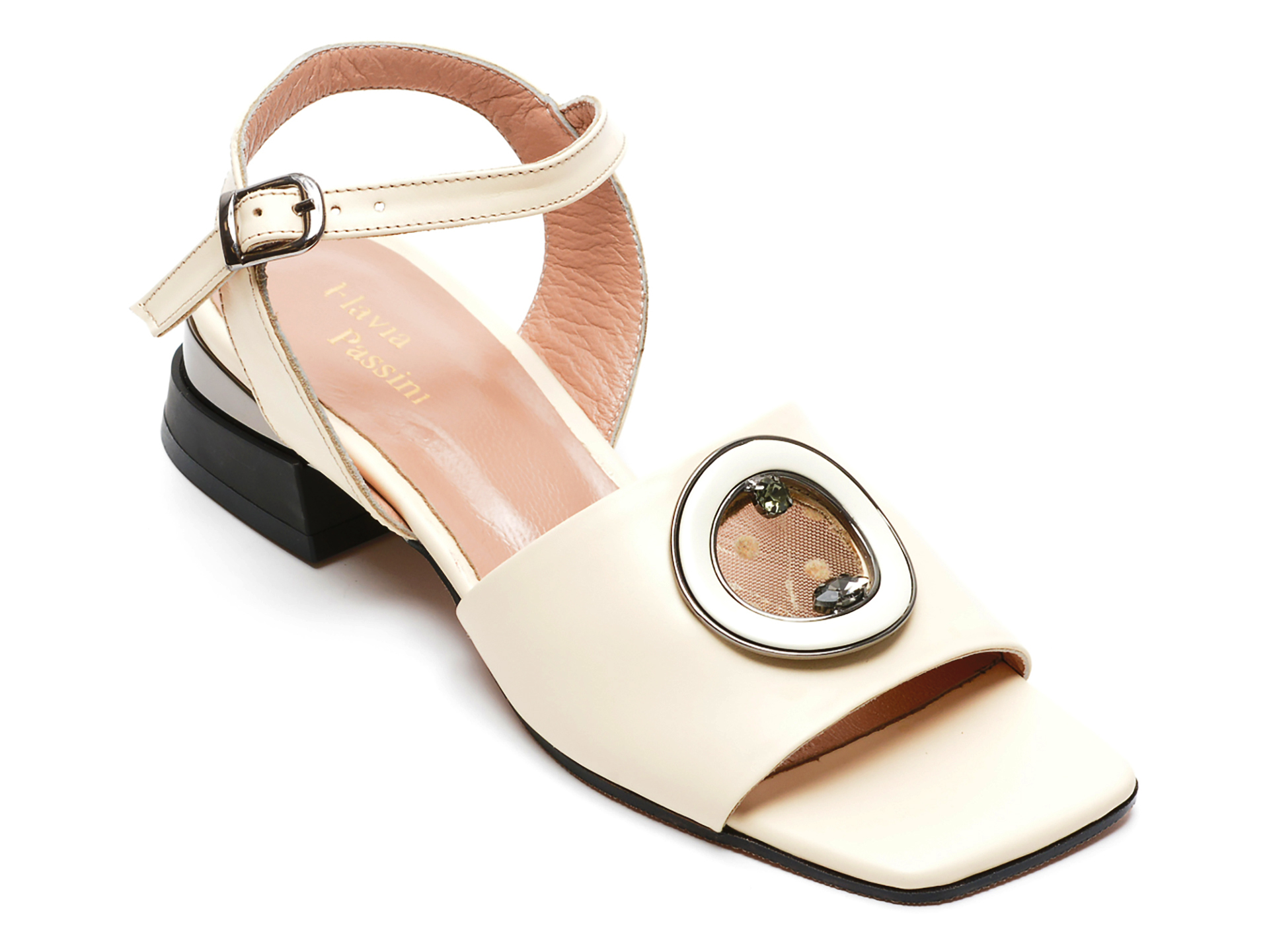 Sandale FLAVIA PASSINI bej, 1100, din piele naturala /femei/sandale