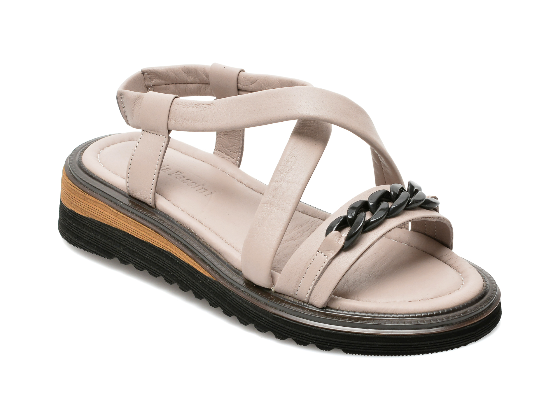 Sandale FLAVIA PASSINI gri, 288039, din piele naturala /femei/sandale