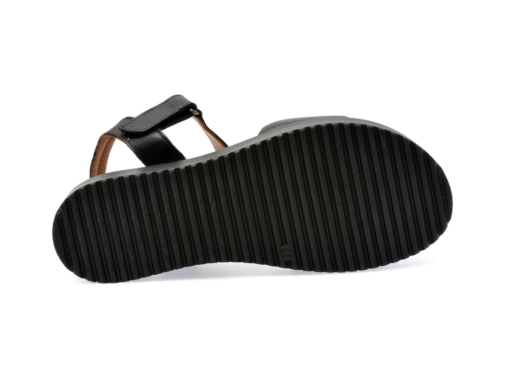 Sandale FLAVIA PASSINI negre, 236081, din piele naturala