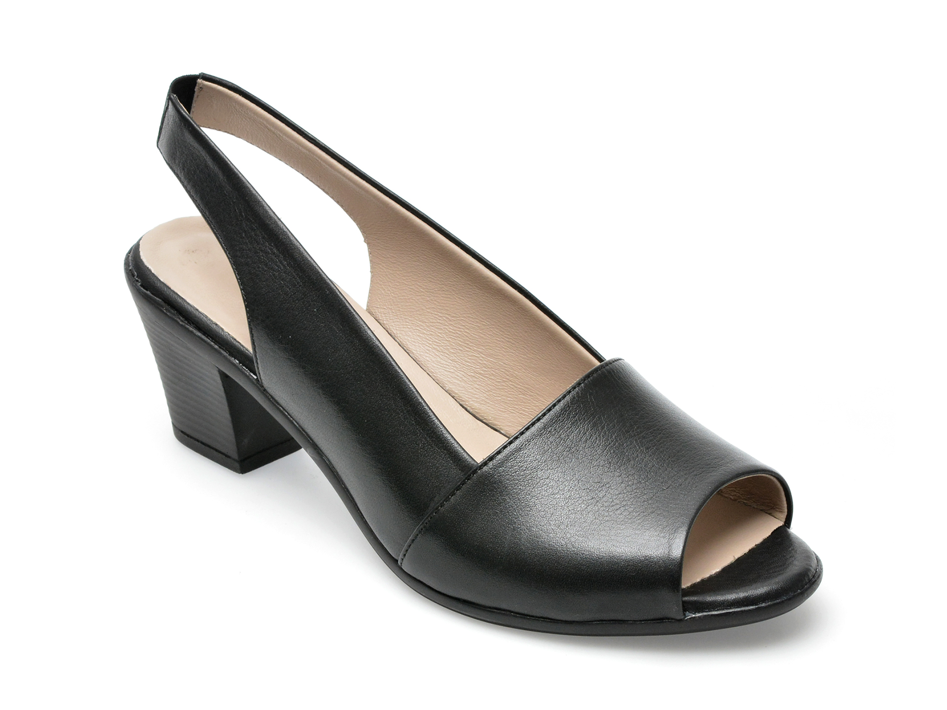 Sandale FLAVIA PASSINI negre, 262, din piele naturala /femei/sandale