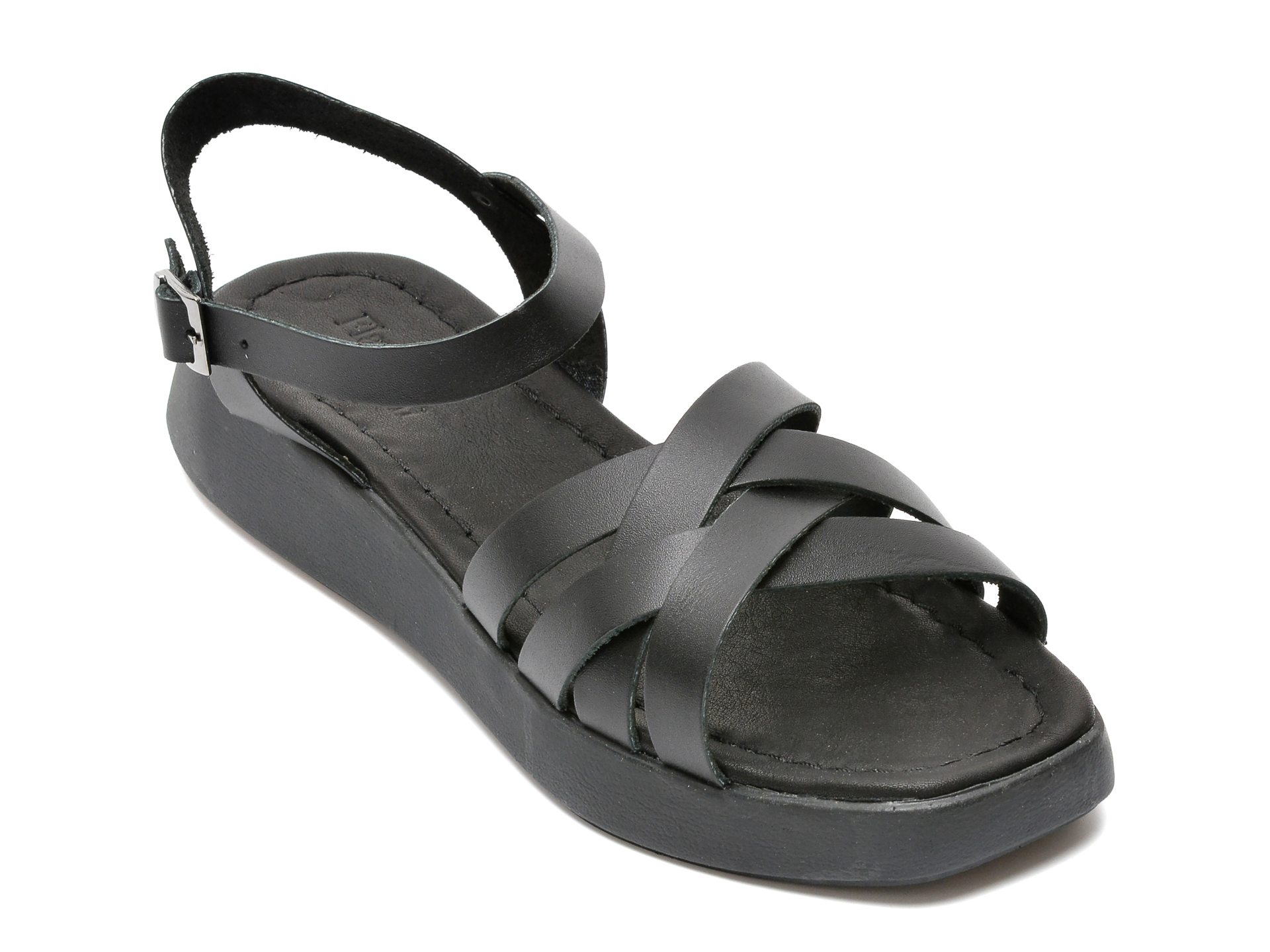 Sandale FLAVIA PASSINI negre, 306, din piele naturala 2022 ❤️ Pret Super Black Friday otter.ro imagine noua 2022