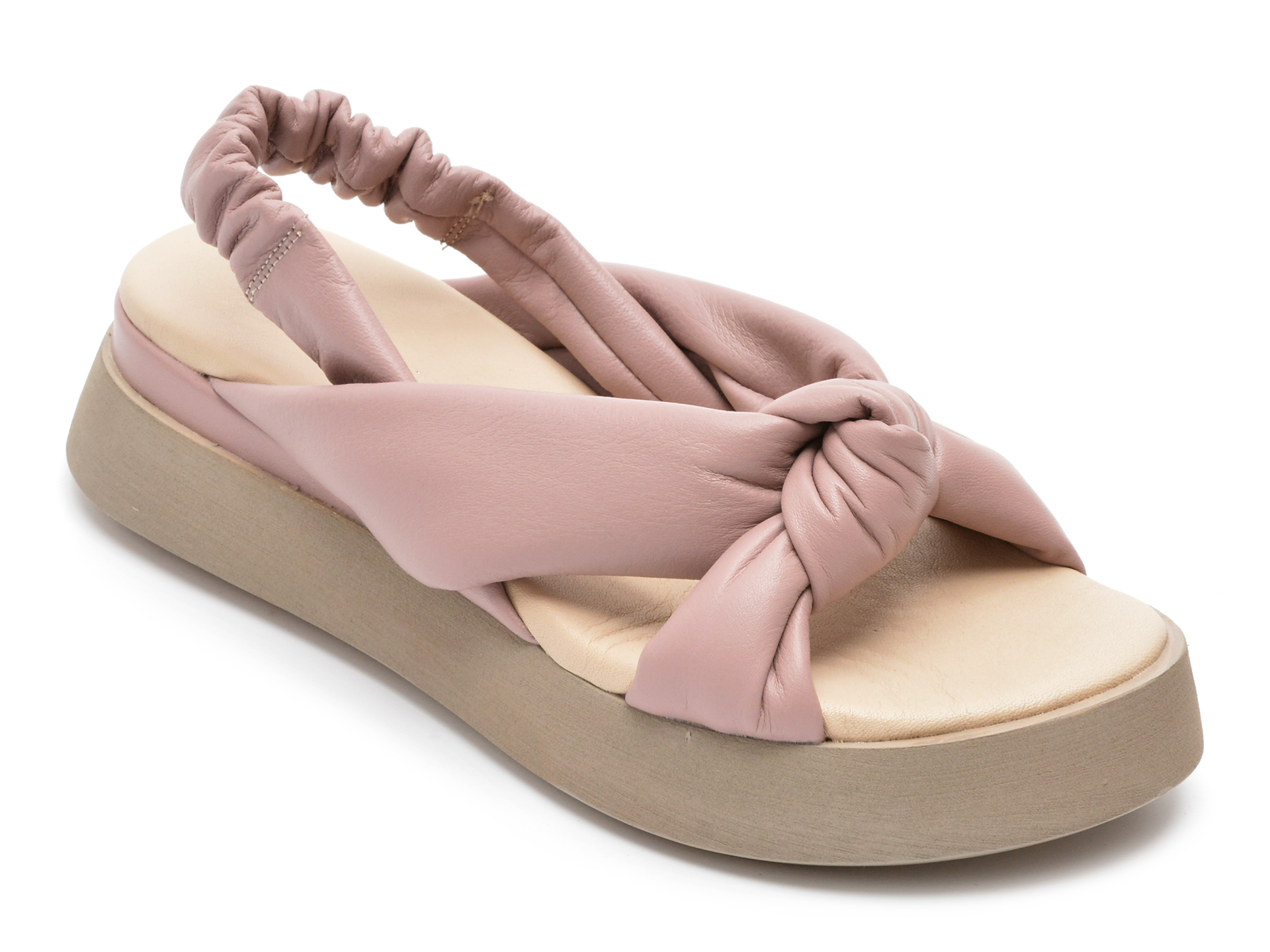 Sandale FLAVIA PASSINI nude, 103209, din piele naturala /femei/sandale