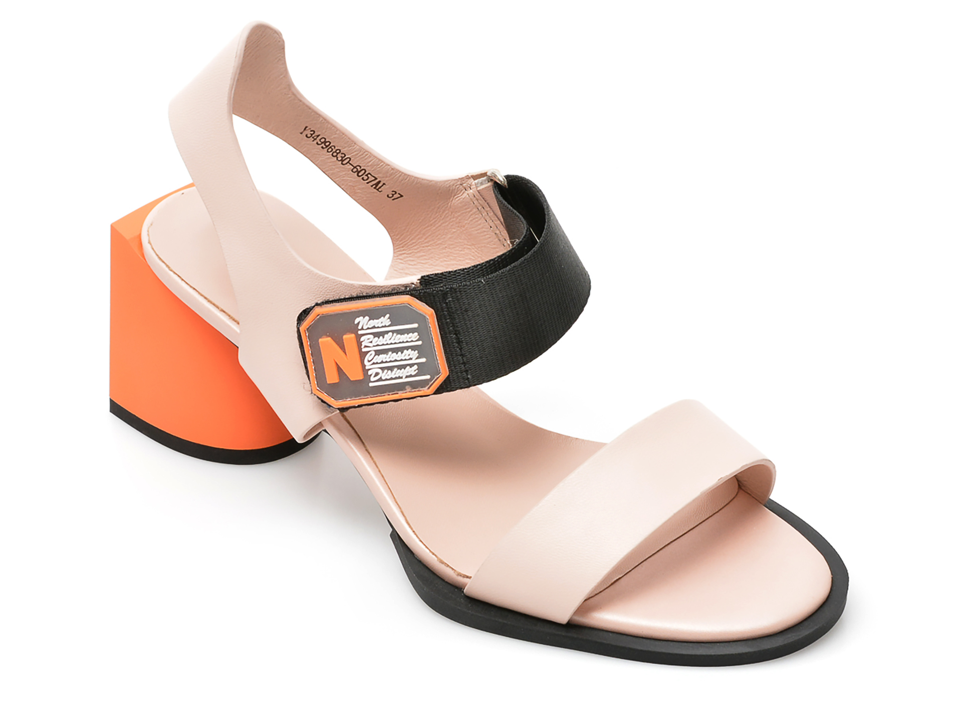 Sandale FLAVIA PASSINI nude, 4996830, din piele naturala /femei/sandale INCALTAMINTE