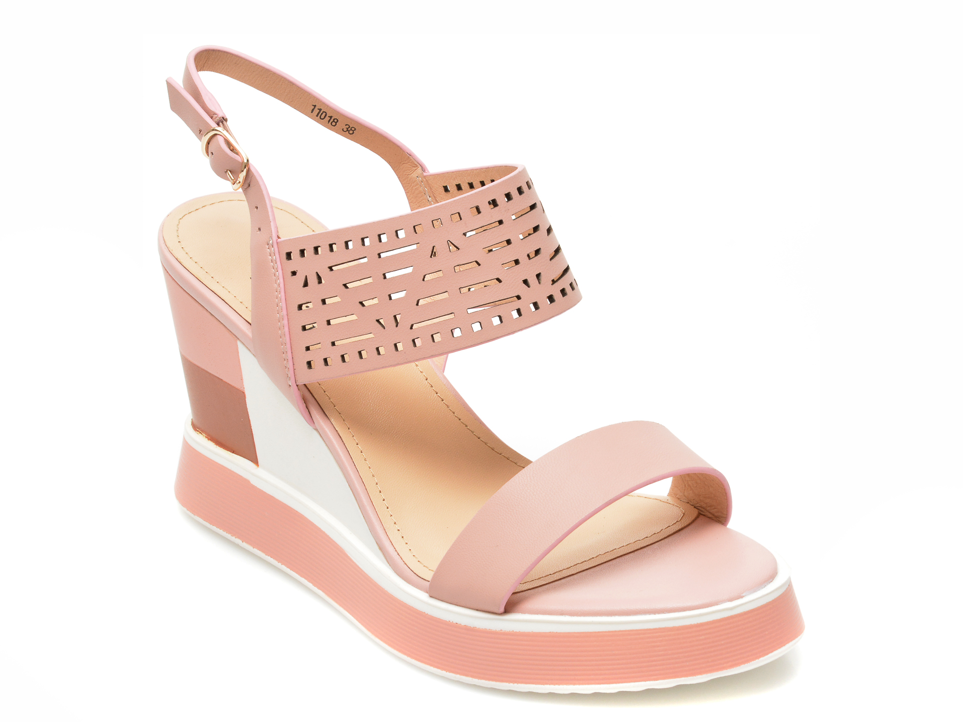 Sandale FLAVIA PASSINI roz, 11018, din piele naturala /femei/sandale