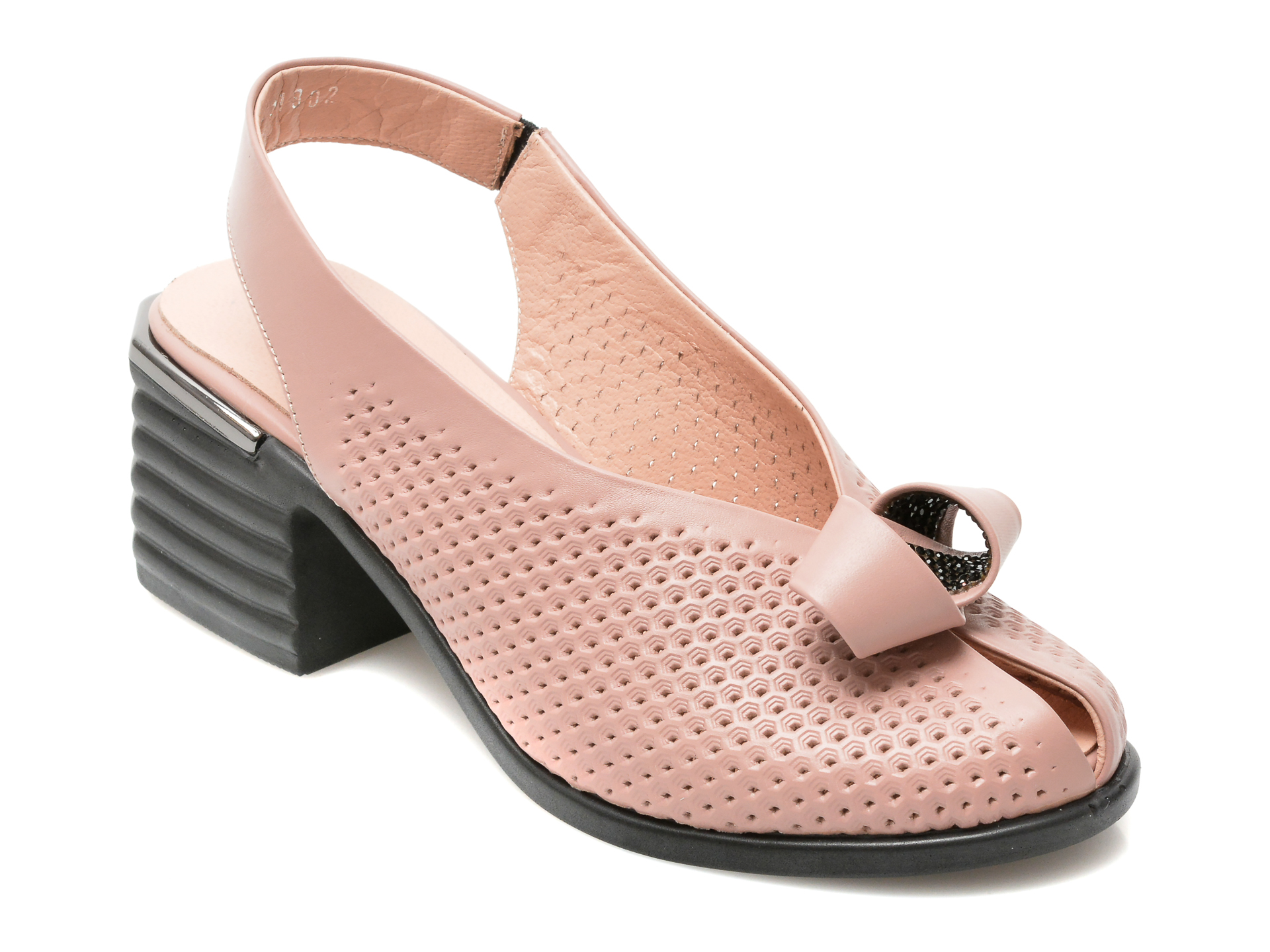 Sandale FLAVIA PASSINI roz, 714180, din piele naturala imagine reduceri black friday 2021 /femei/sandale