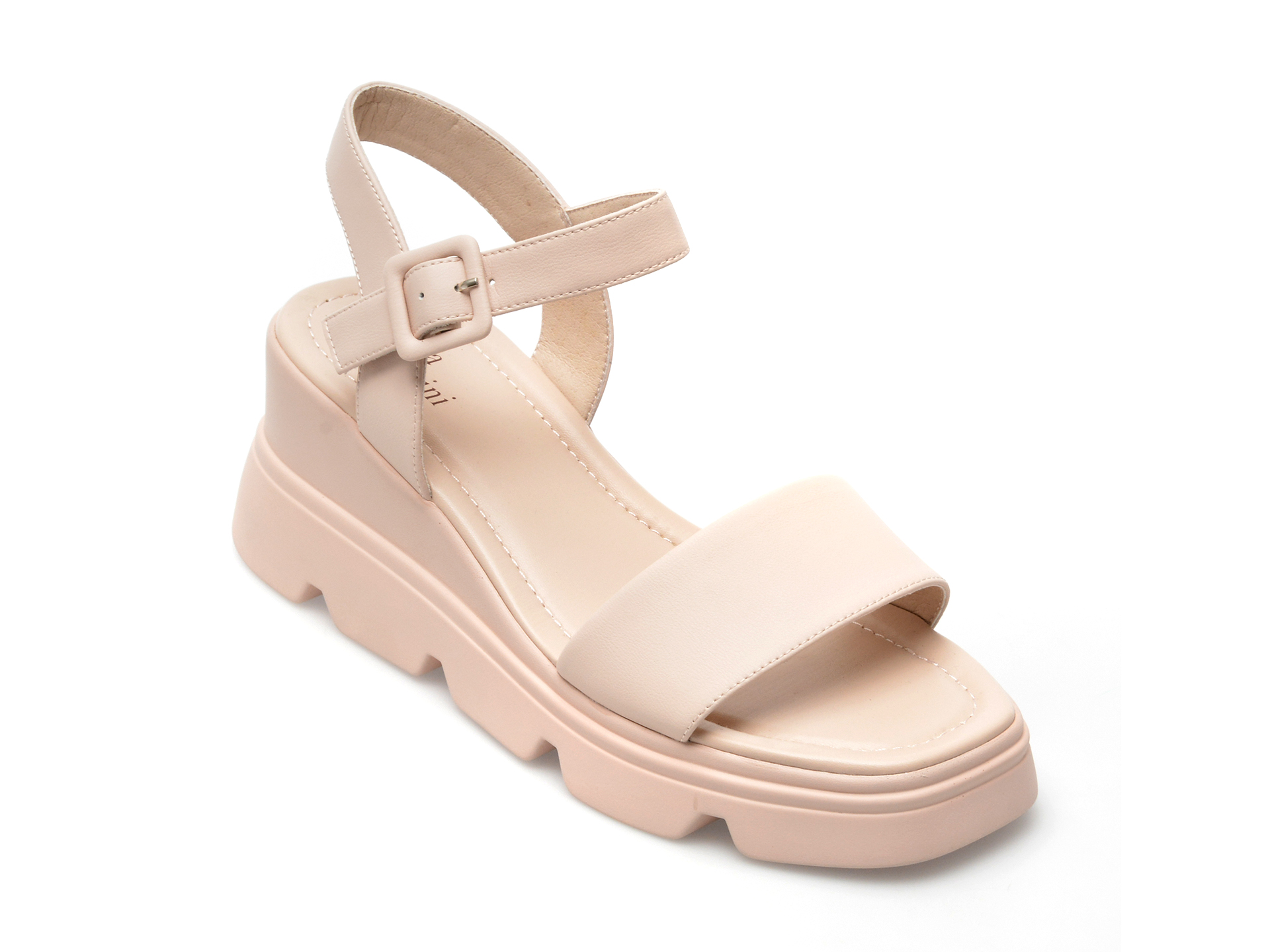 Sandale FLAVIA PASSINI roz, V937D17, din piele naturala /femei/sandale imagine super redus 2022