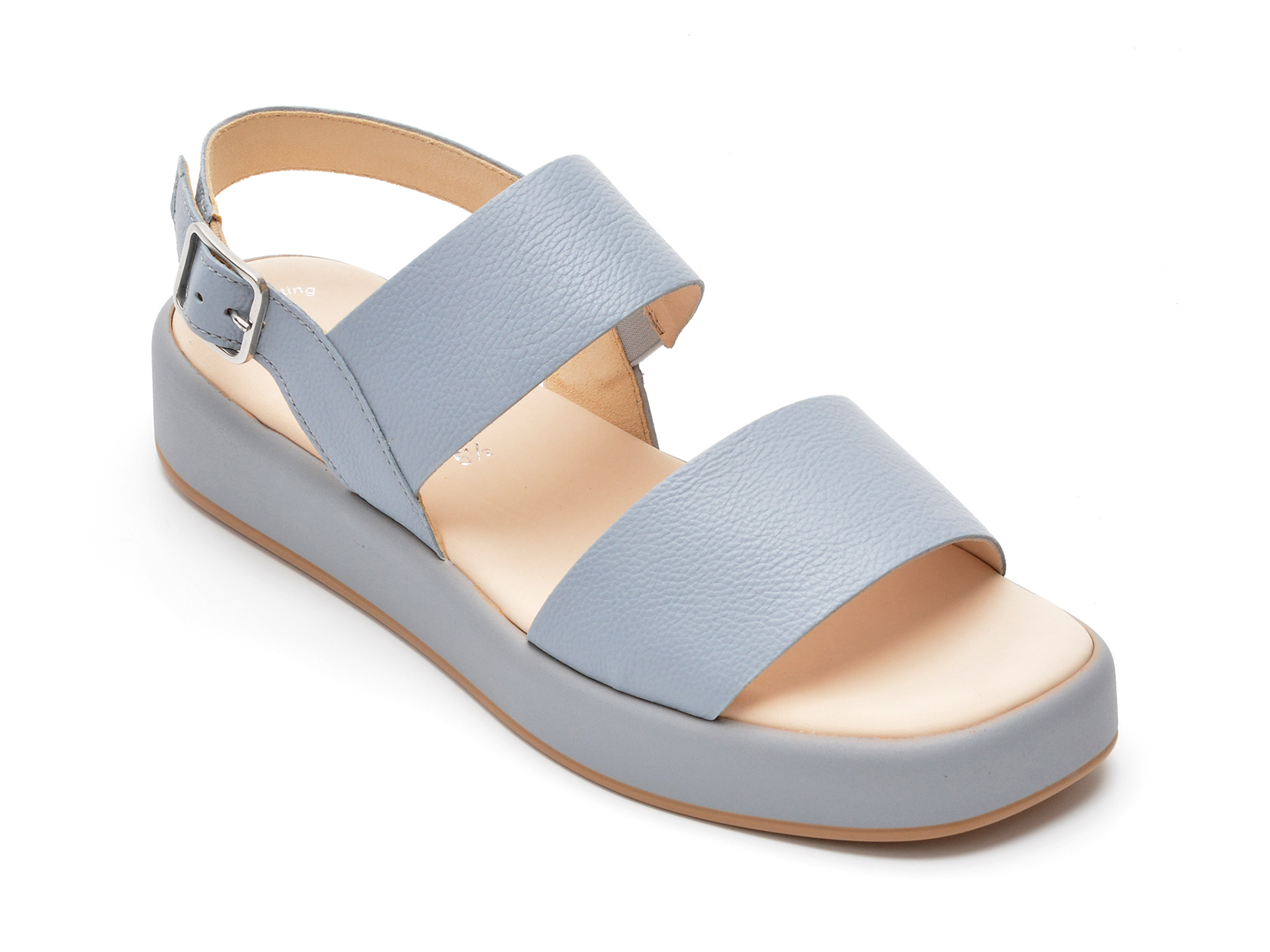 Sandale GABOR albastre, 84520, din piele naturala /femei/sandale imagine noua