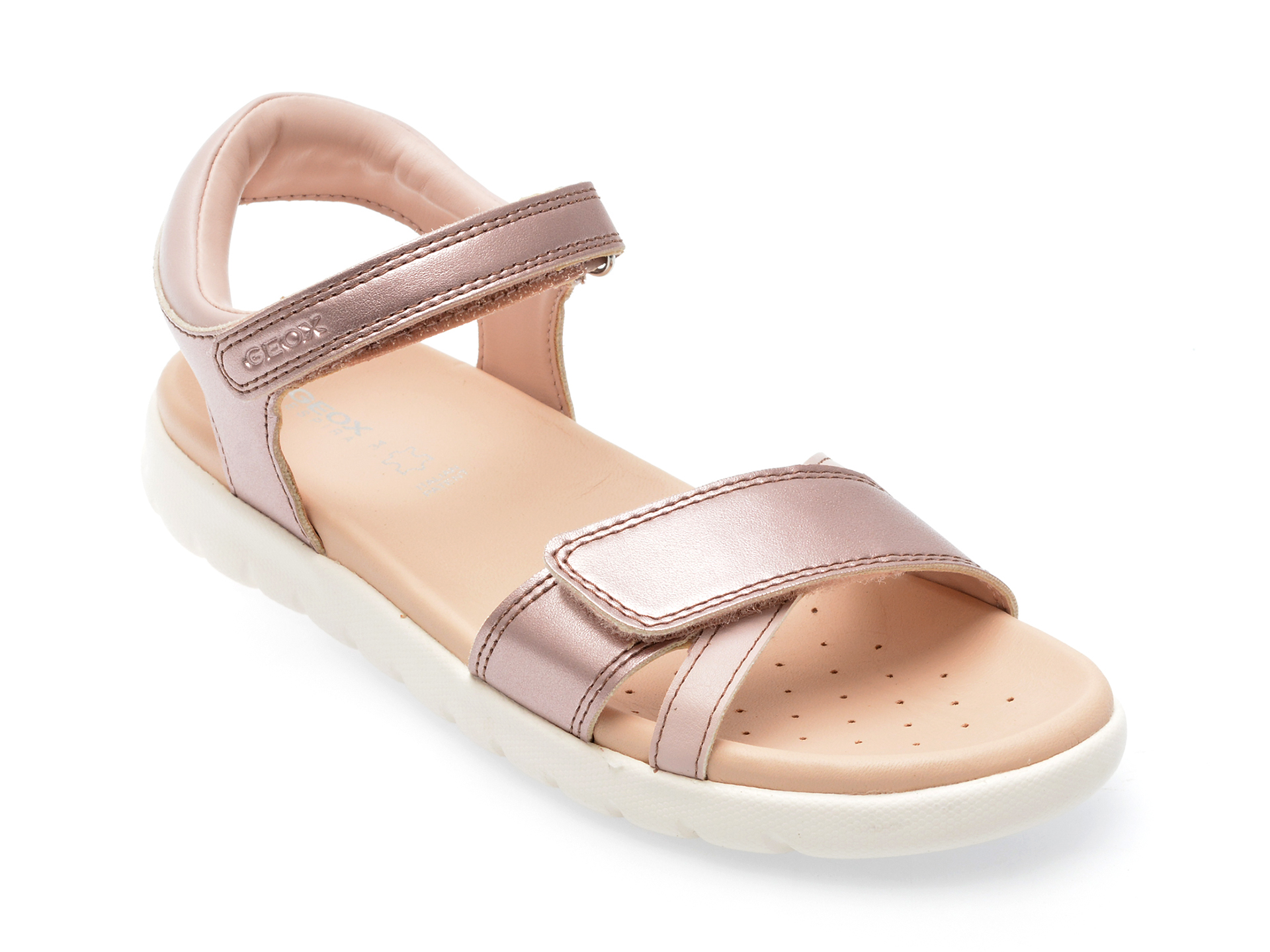 Sandale GEOX roz, J35GSA, din piele ecologica copii 2023-05-30