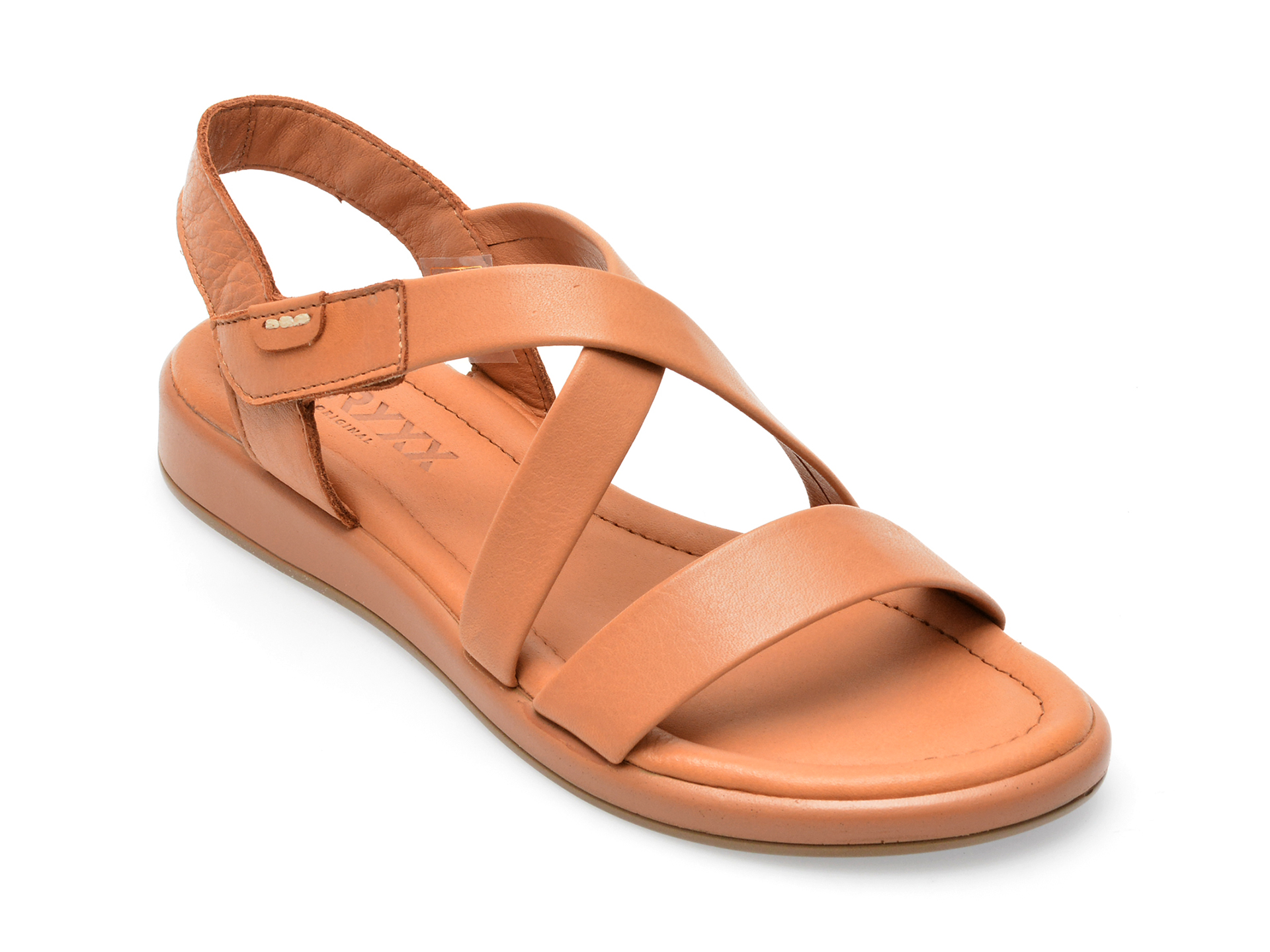 Sandale GRYXX maro, 1873086, din piele naturala /femei/sandale imagine super redus 2022