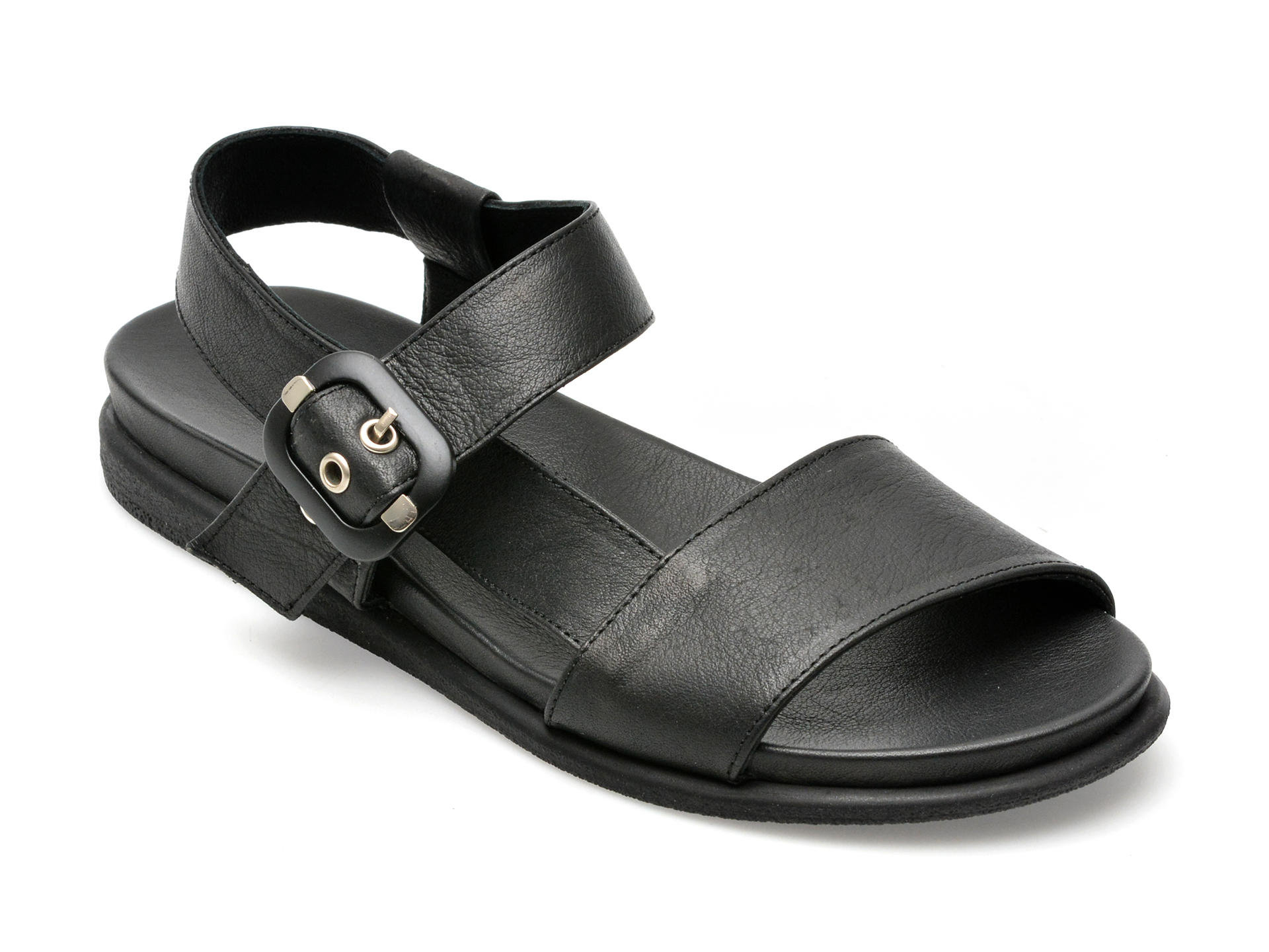 Sandale GRYXX negre, 21909, din piele naturala /femei/sandale