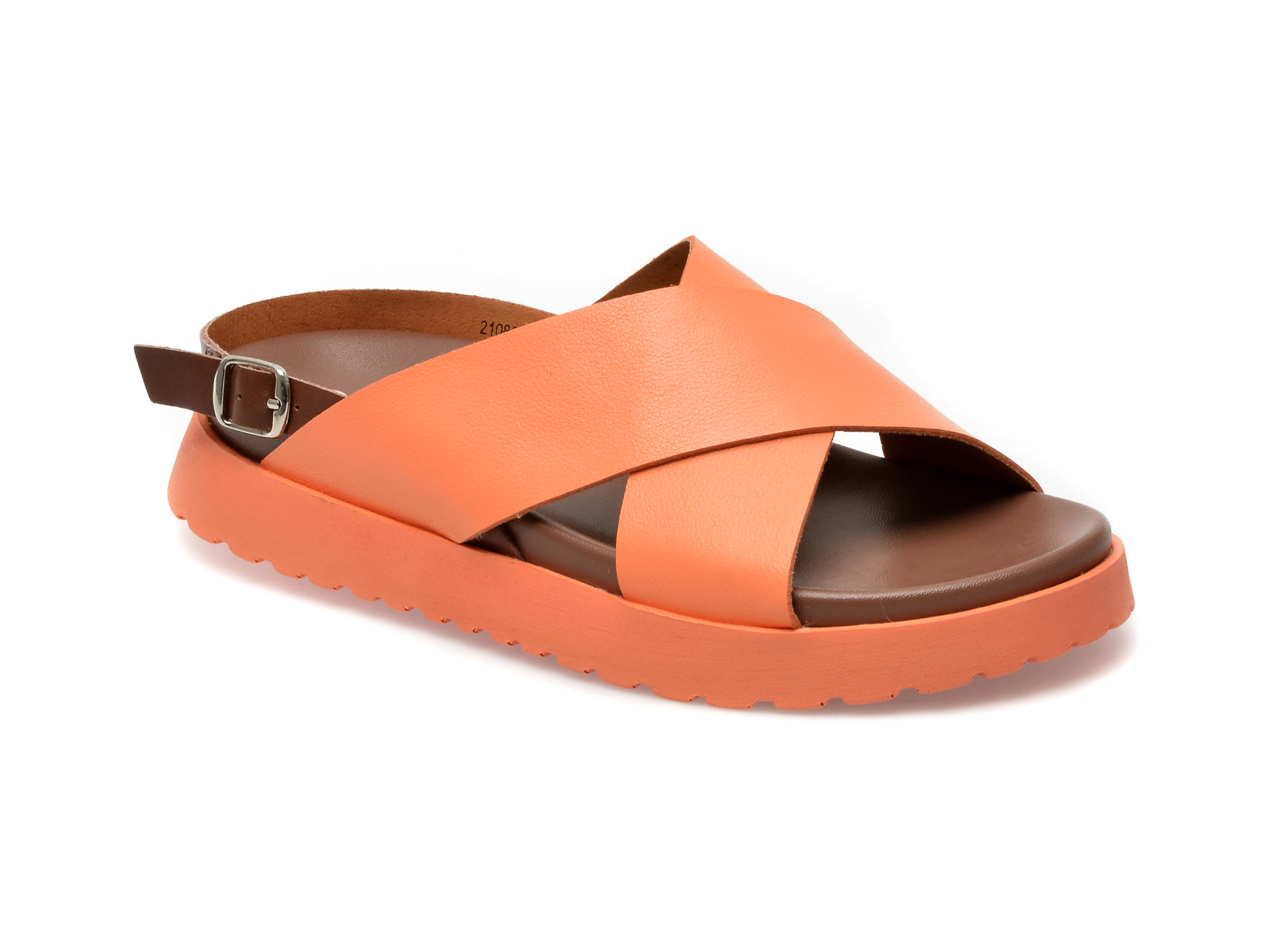 Sandale GRYXX portocalii, 210825, din piele naturala Answear 2023-09-28