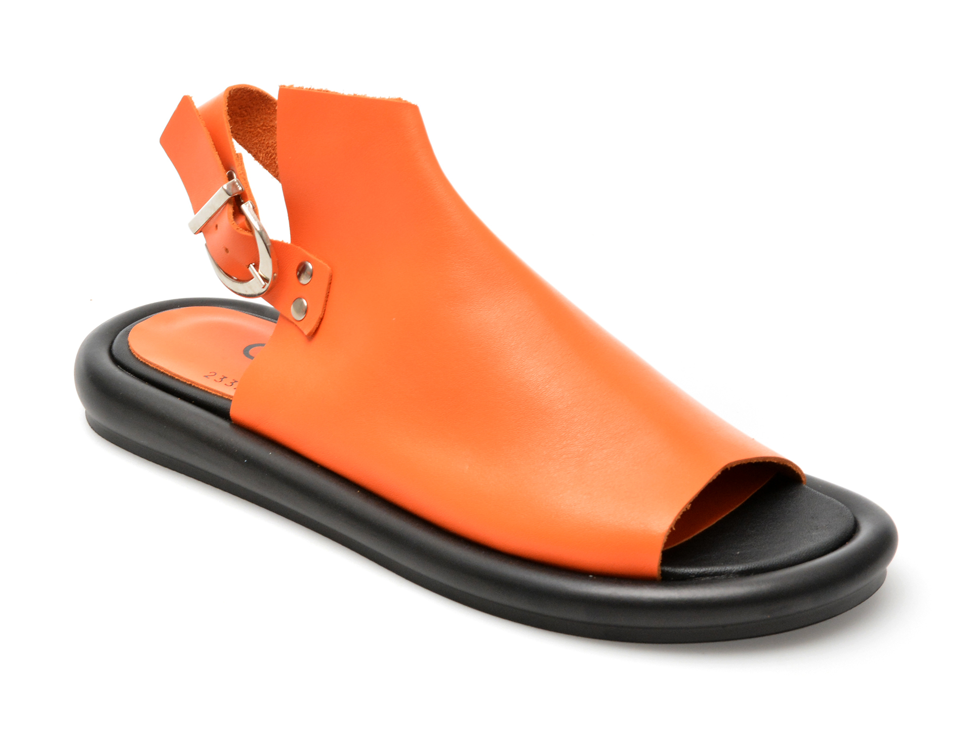 Sandale GRYXX portocalii, 3642332, din piele naturala /femei/sandale