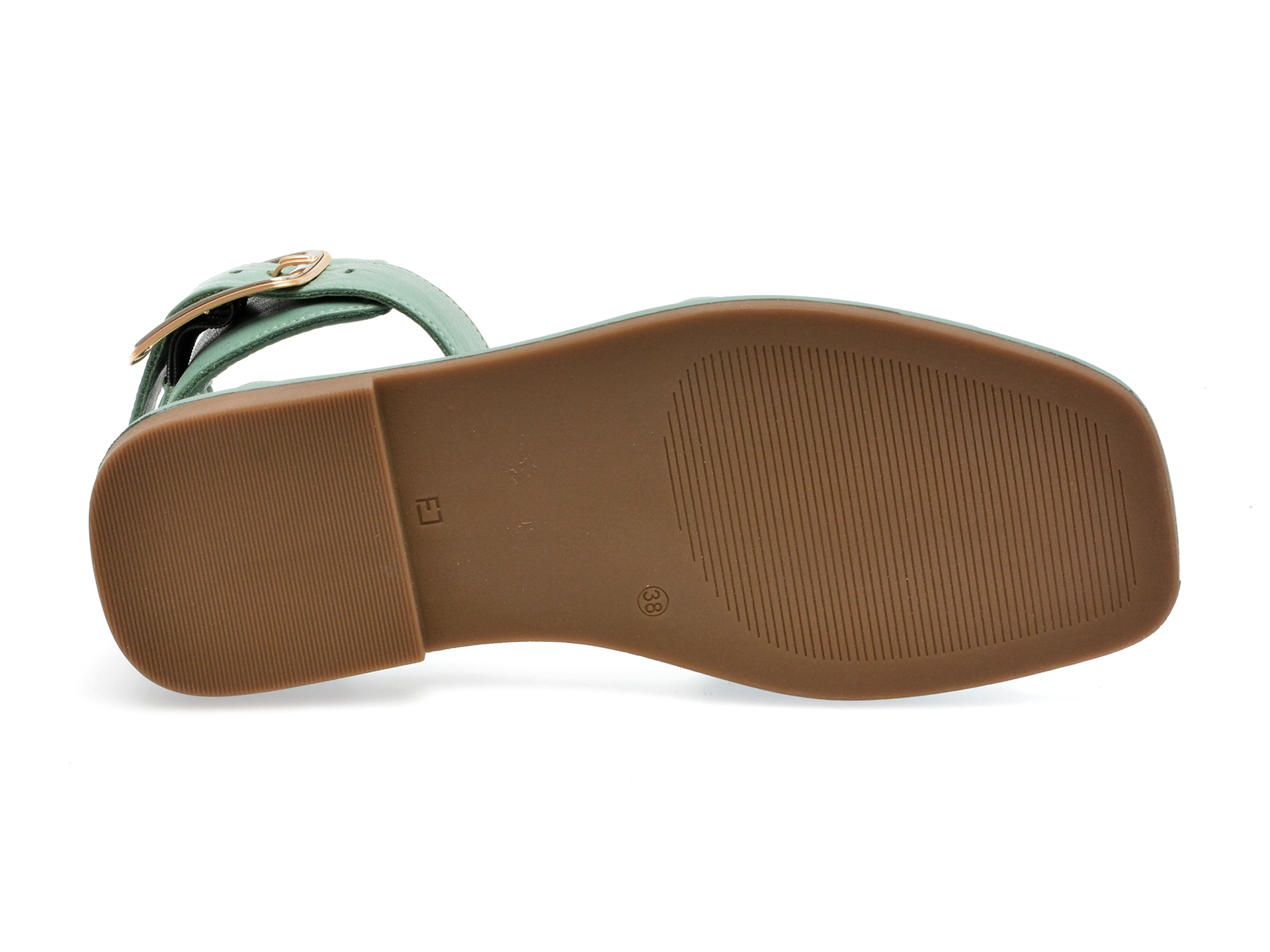Sandale GRYXX verzi, 5004641, din piele naturala