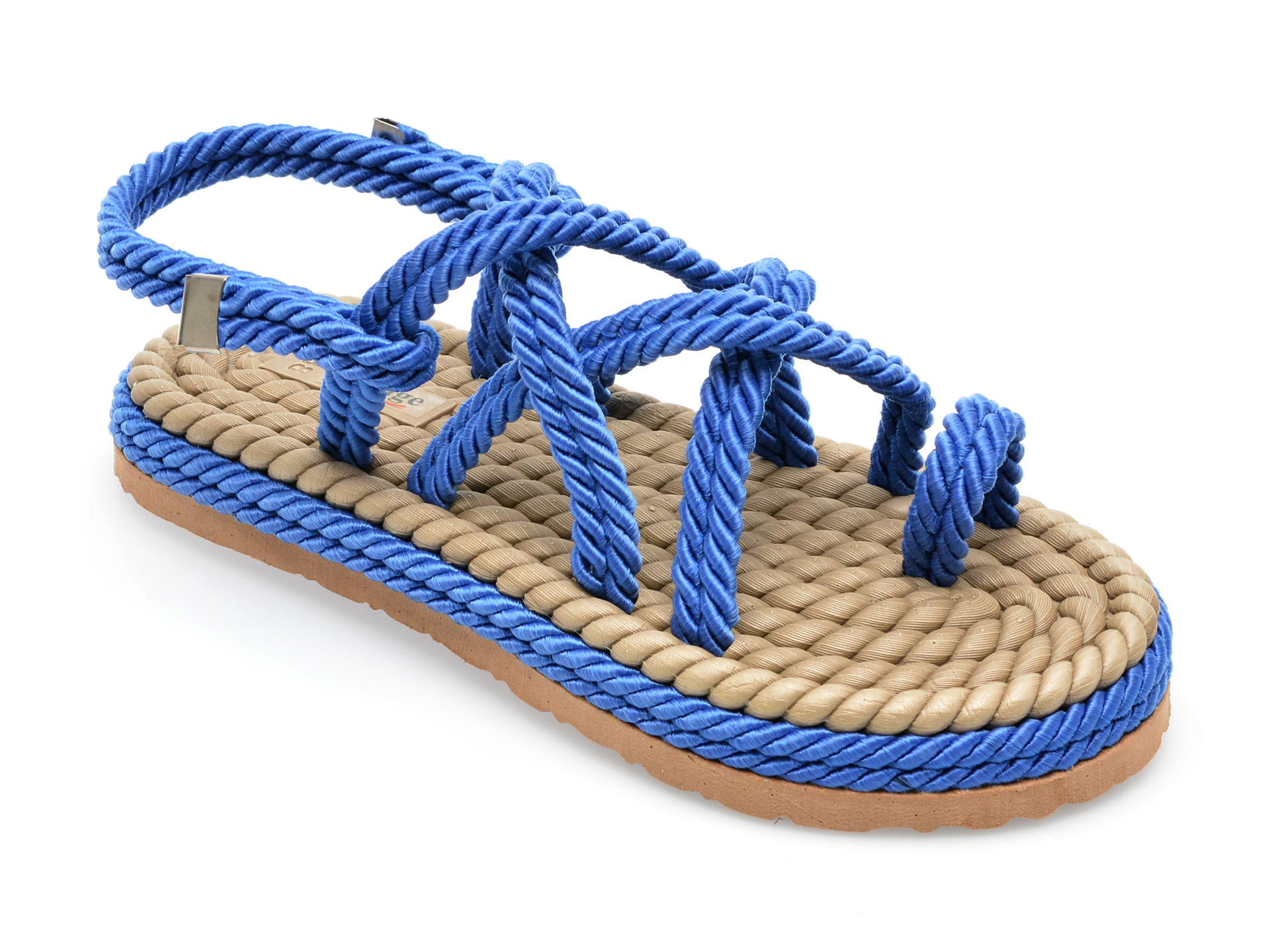 Sandale IMAGE albastre, 2022, din material textil Image imagine noua 2022