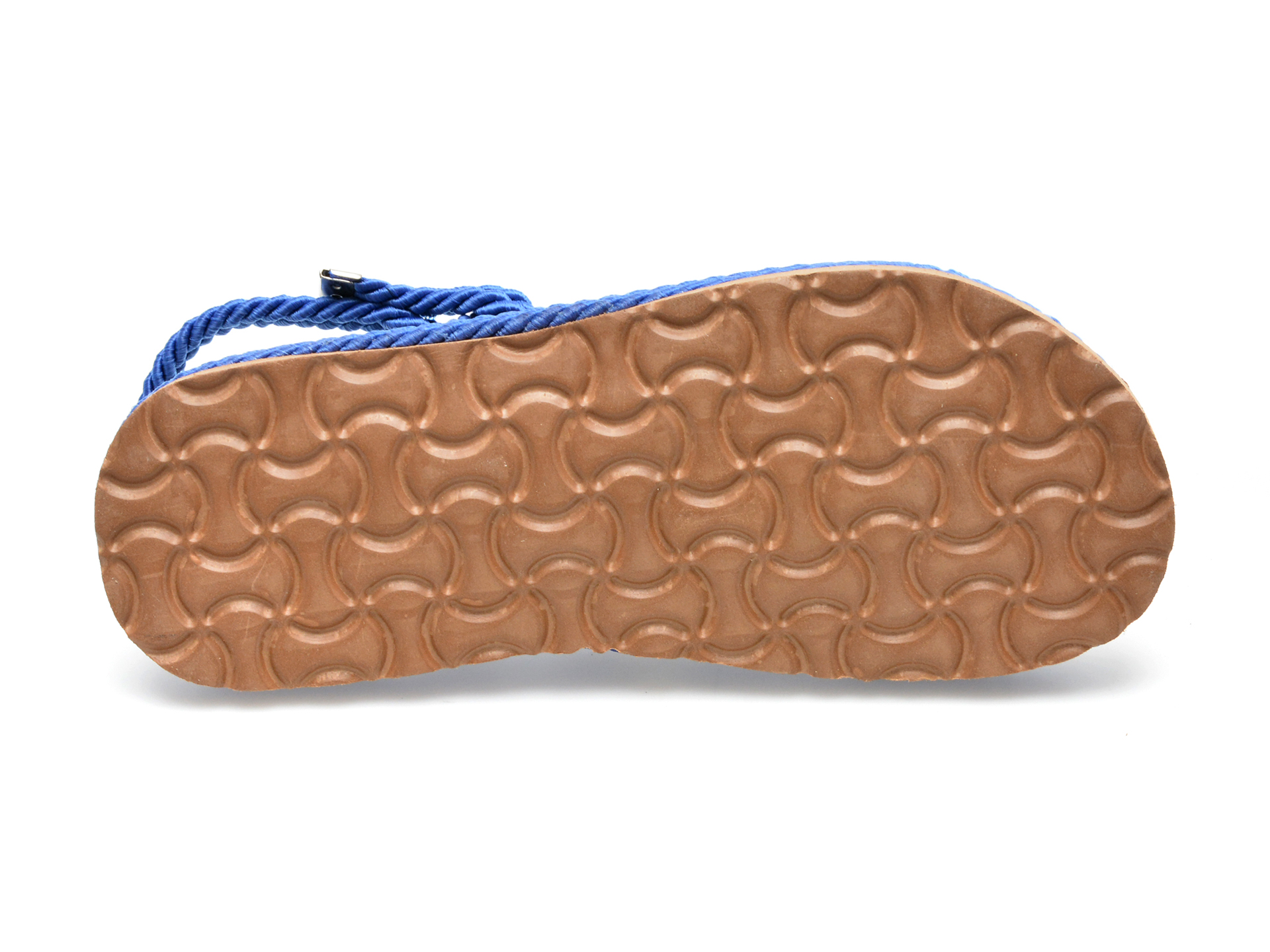 Sandale IMAGE albastre, 2022, din material textil