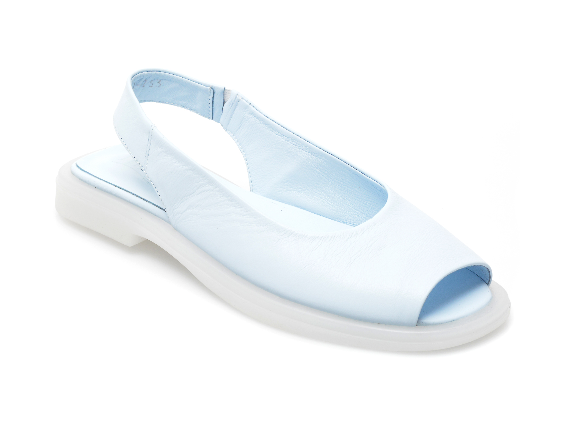 Sandale IMAGE albastre, 3879187, din piele naturala Image Image