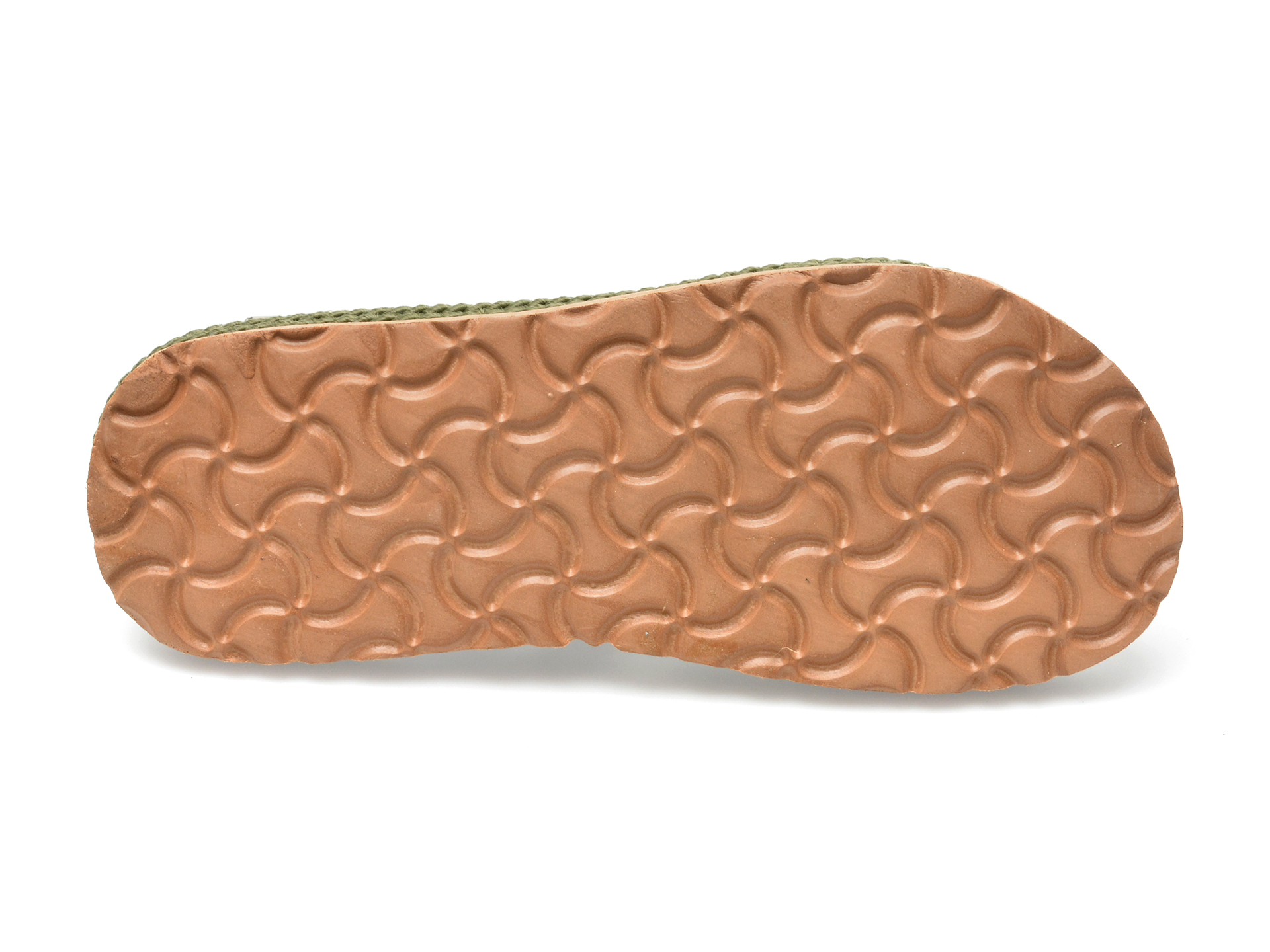 Sandale IMAGE kaki, 20221, din material textil