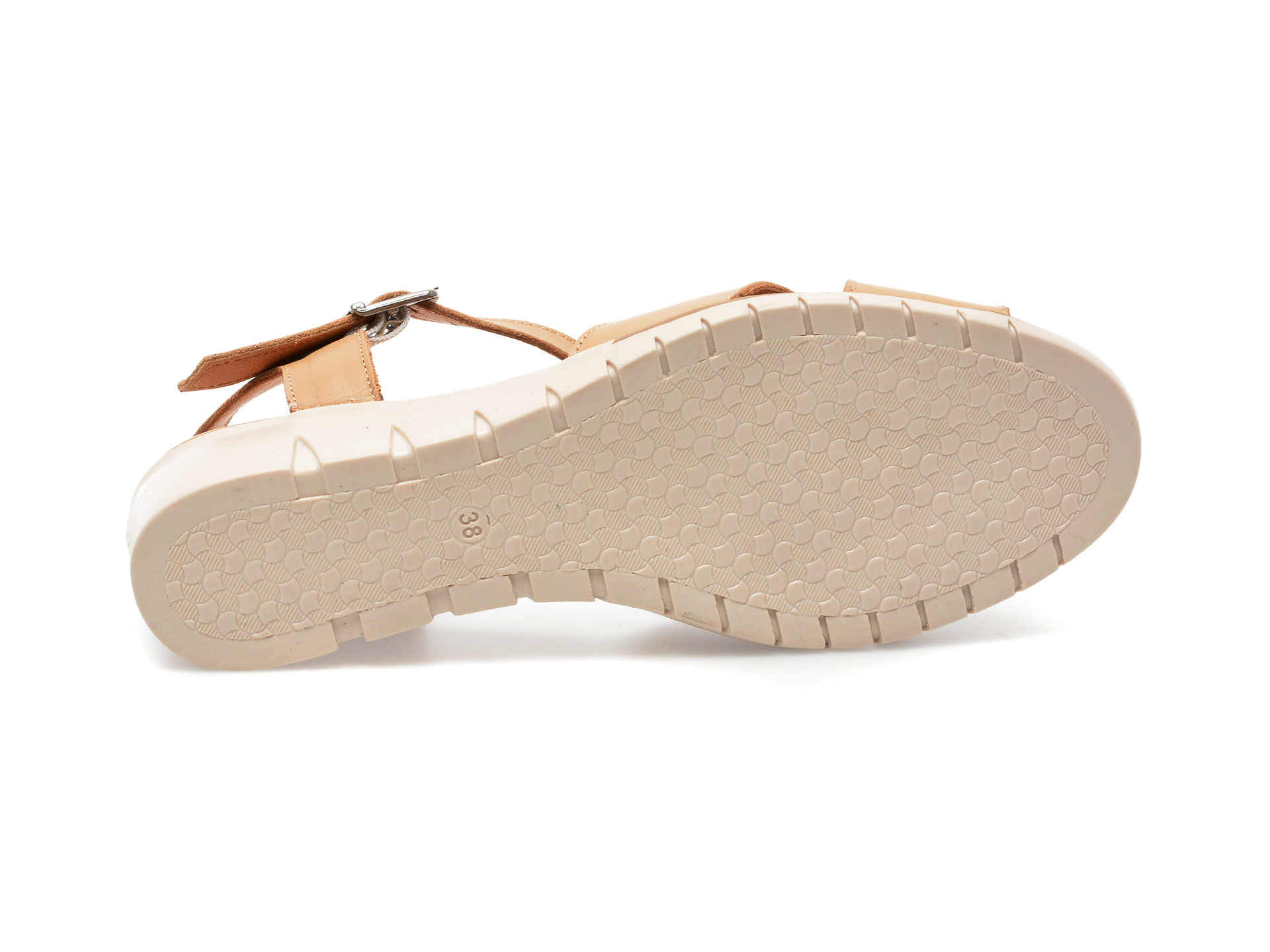 Sandale IMAGE maro, 22901, din piele naturala