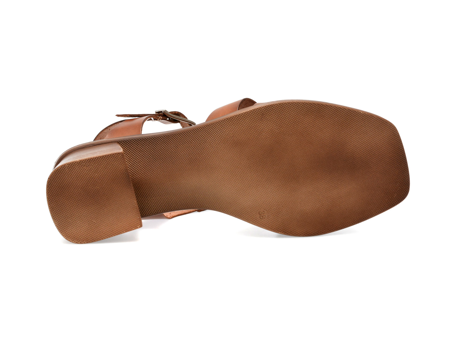 Sandale IMAGE maro, ENRIQUE, din piele naturala