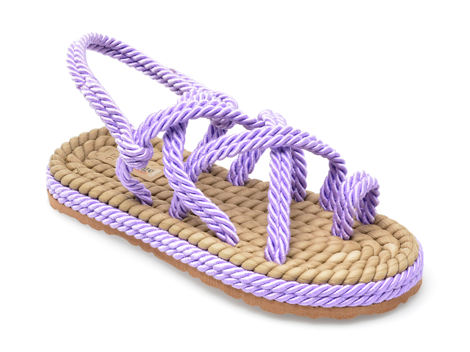 Sandale IMAGE mov, 2022, din material textil /femei/sandale imagine noua