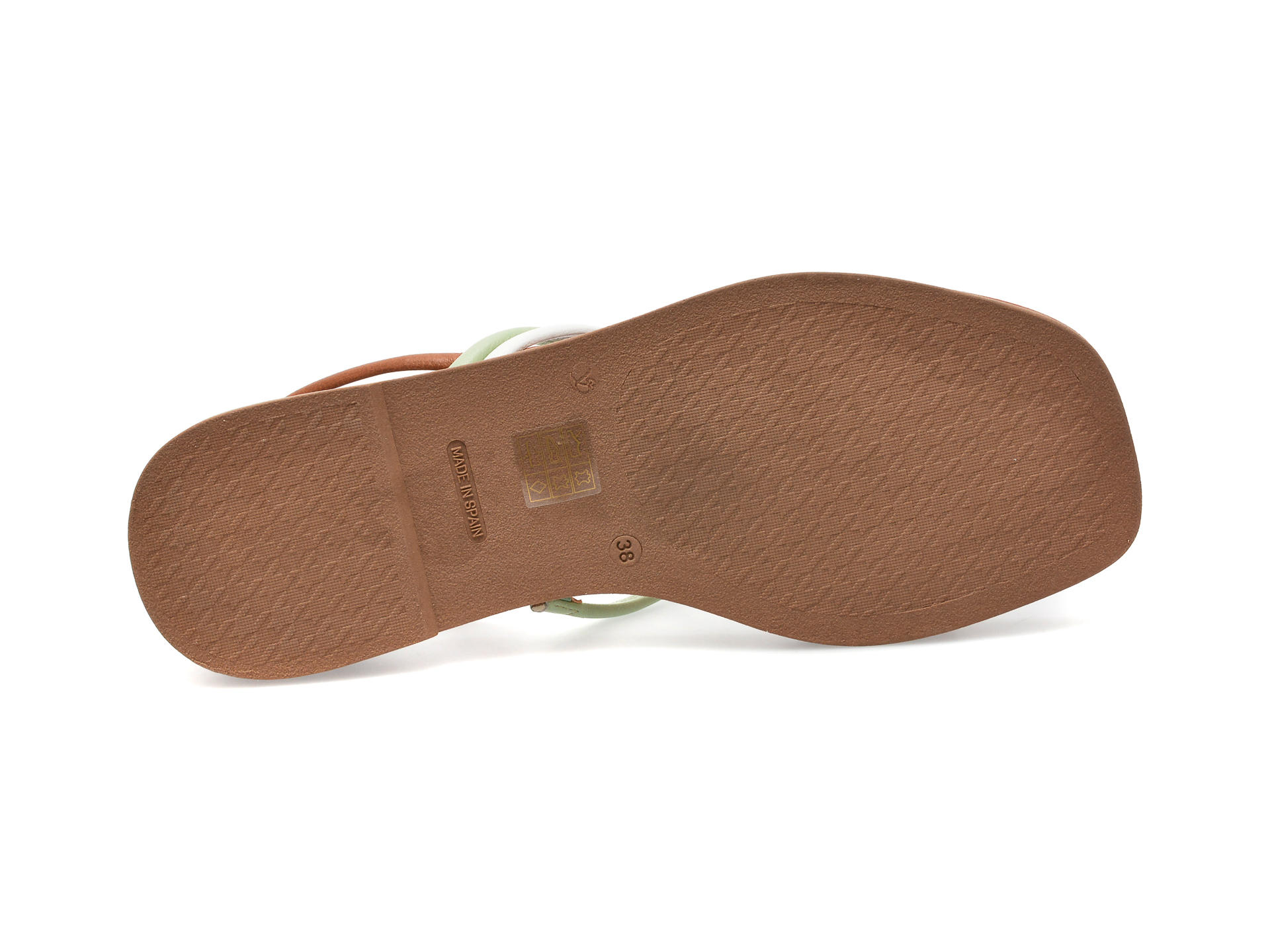 Sandale IMAGE multicolor, CAMILA, din piele naturala