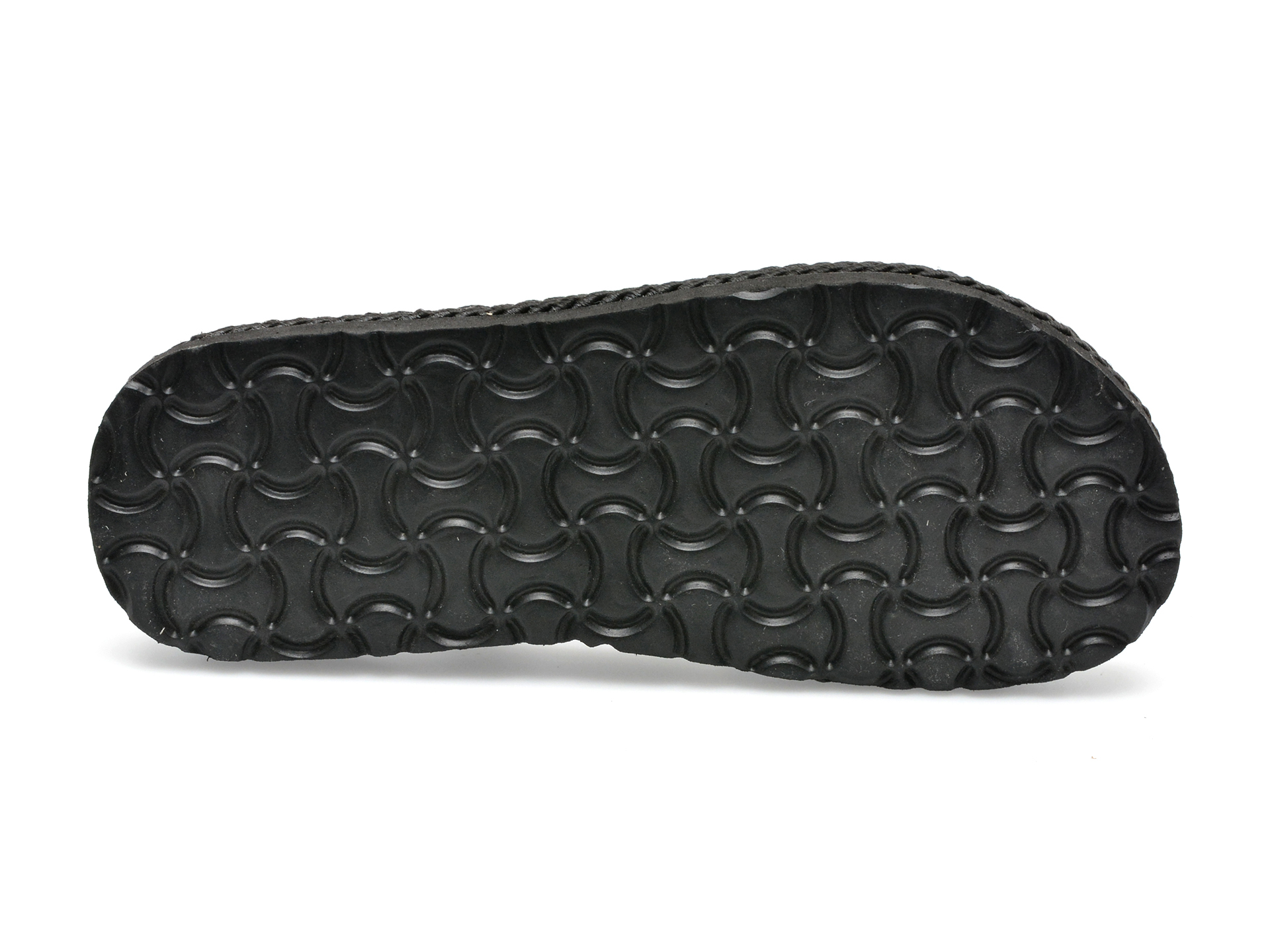 Sandale IMAGE negre, 2027, din material textil