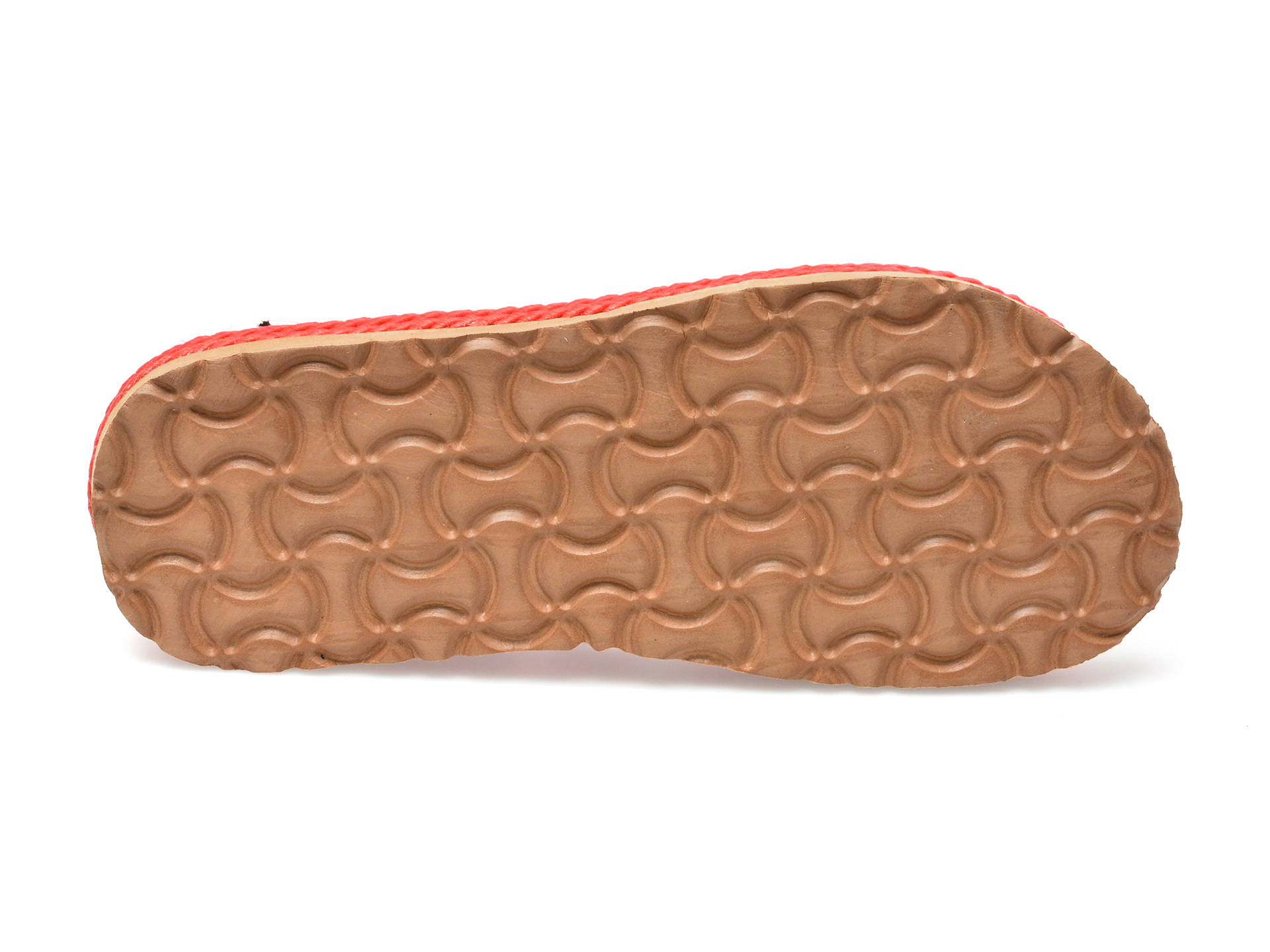 Sandale IMAGE rosii, 20221, din material textil