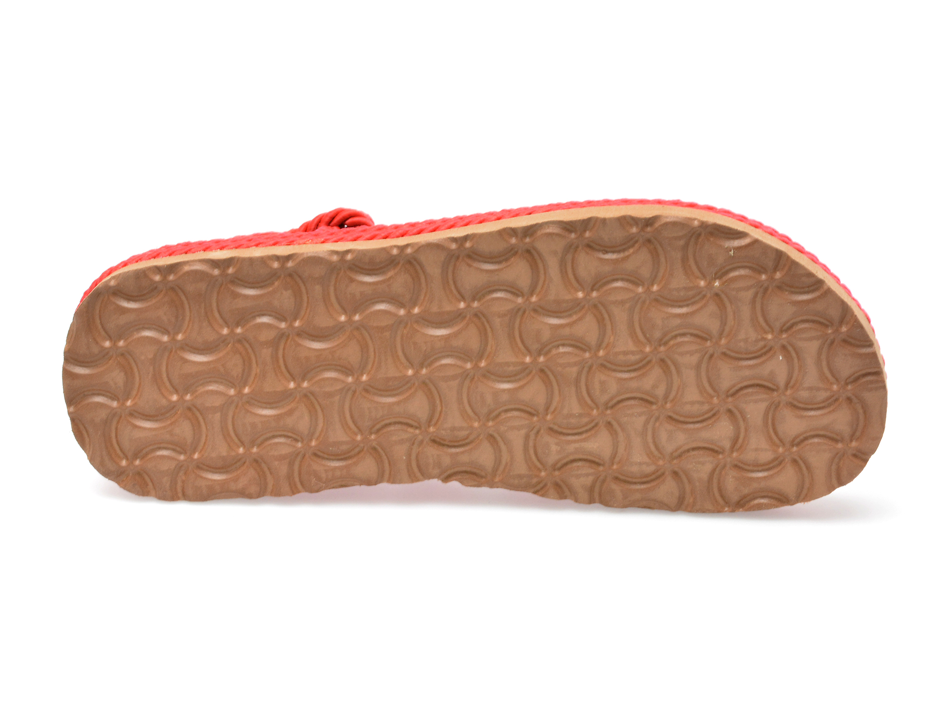 Sandale IMAGE rosii, 2022, din material textil
