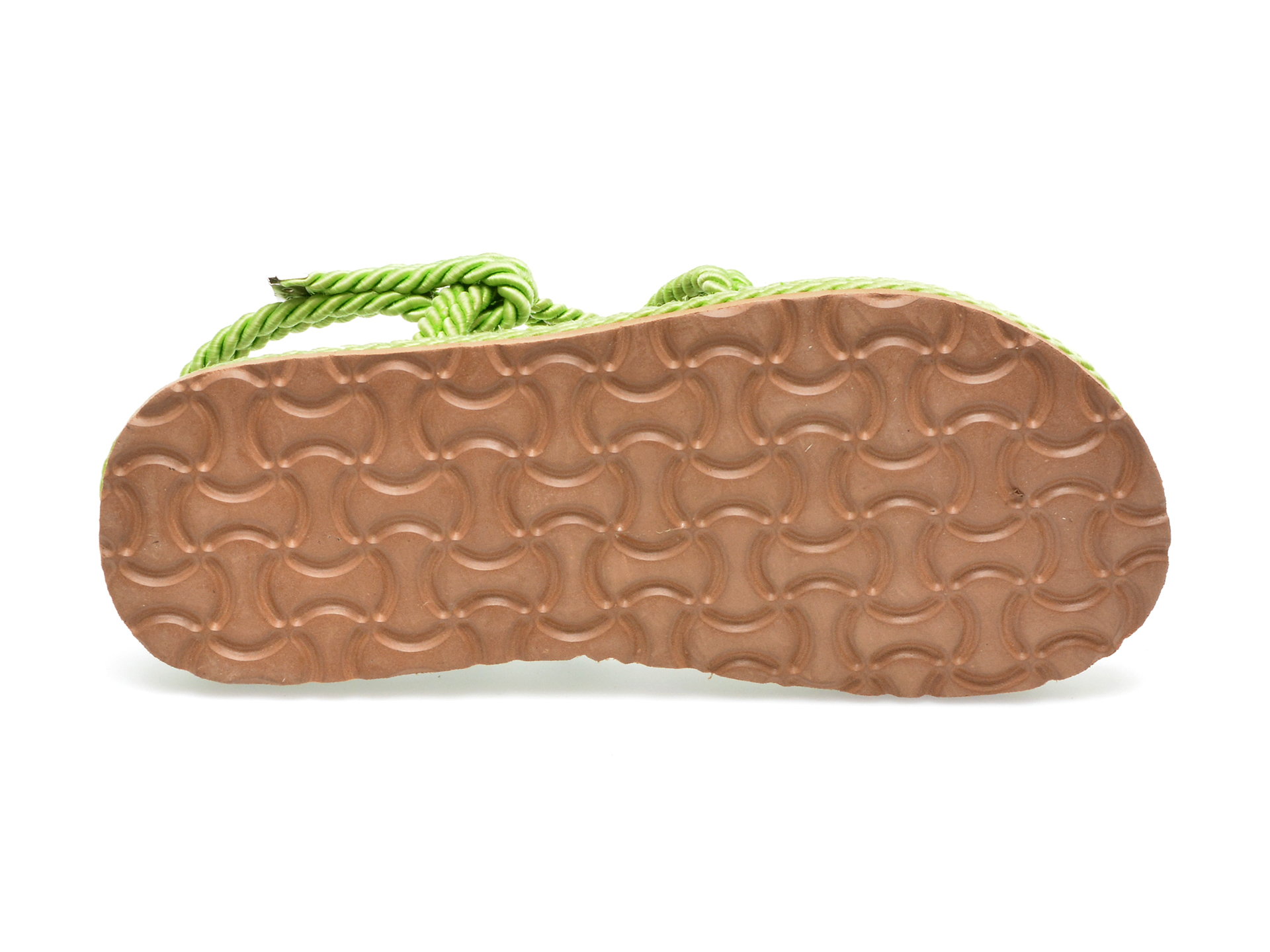 Sandale IMAGE verzi, 2022, din material textil