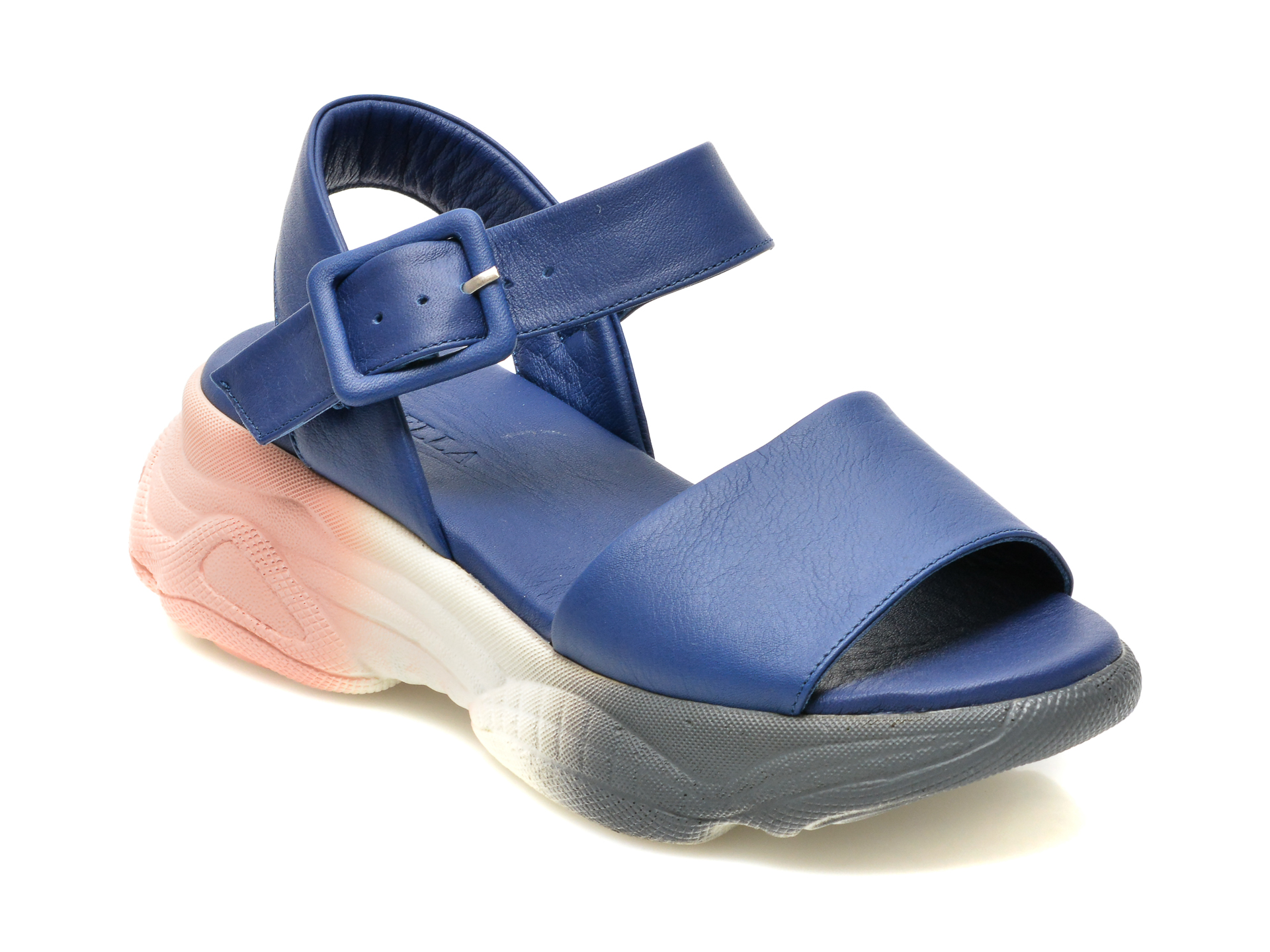 Sandale LOLILELLA bleumarin, 1581078, din piele naturala /femei/sandale