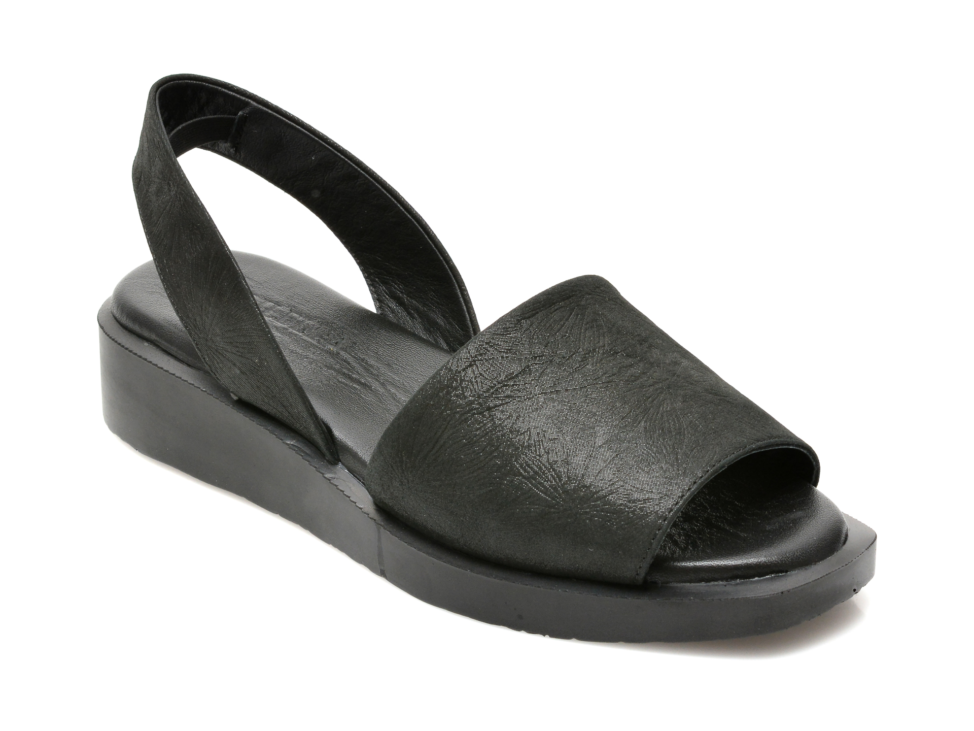 Sandale LOLILELLA negre, 1582018, din piele naturala /femei/sandale