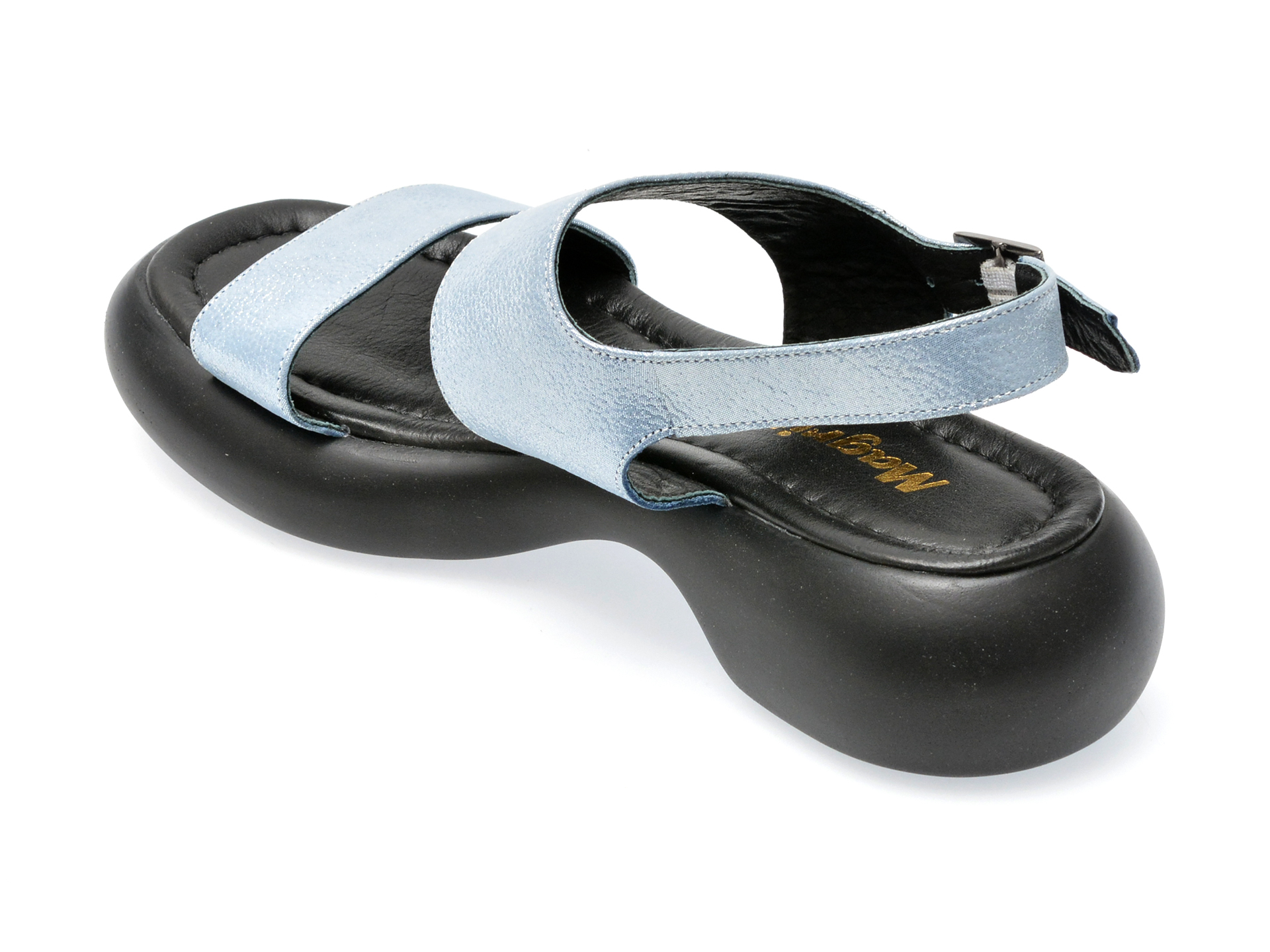 Sandale MAGRIT albastre, 101, din piele naturala /femei/sandale imagine noua