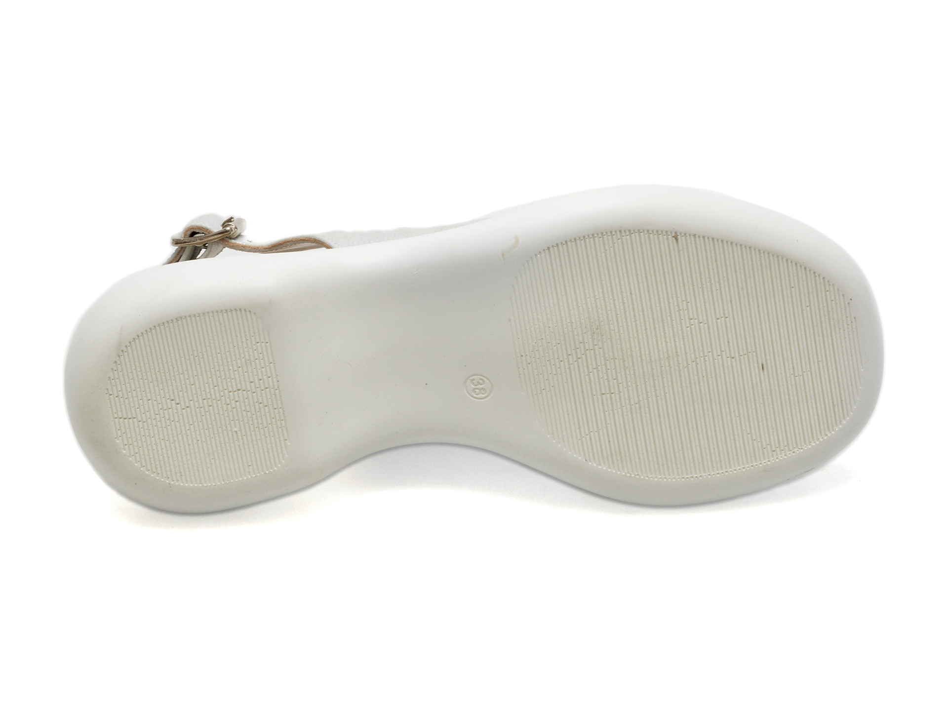 Sandale MAGRIT albe, 13, din piele naturala