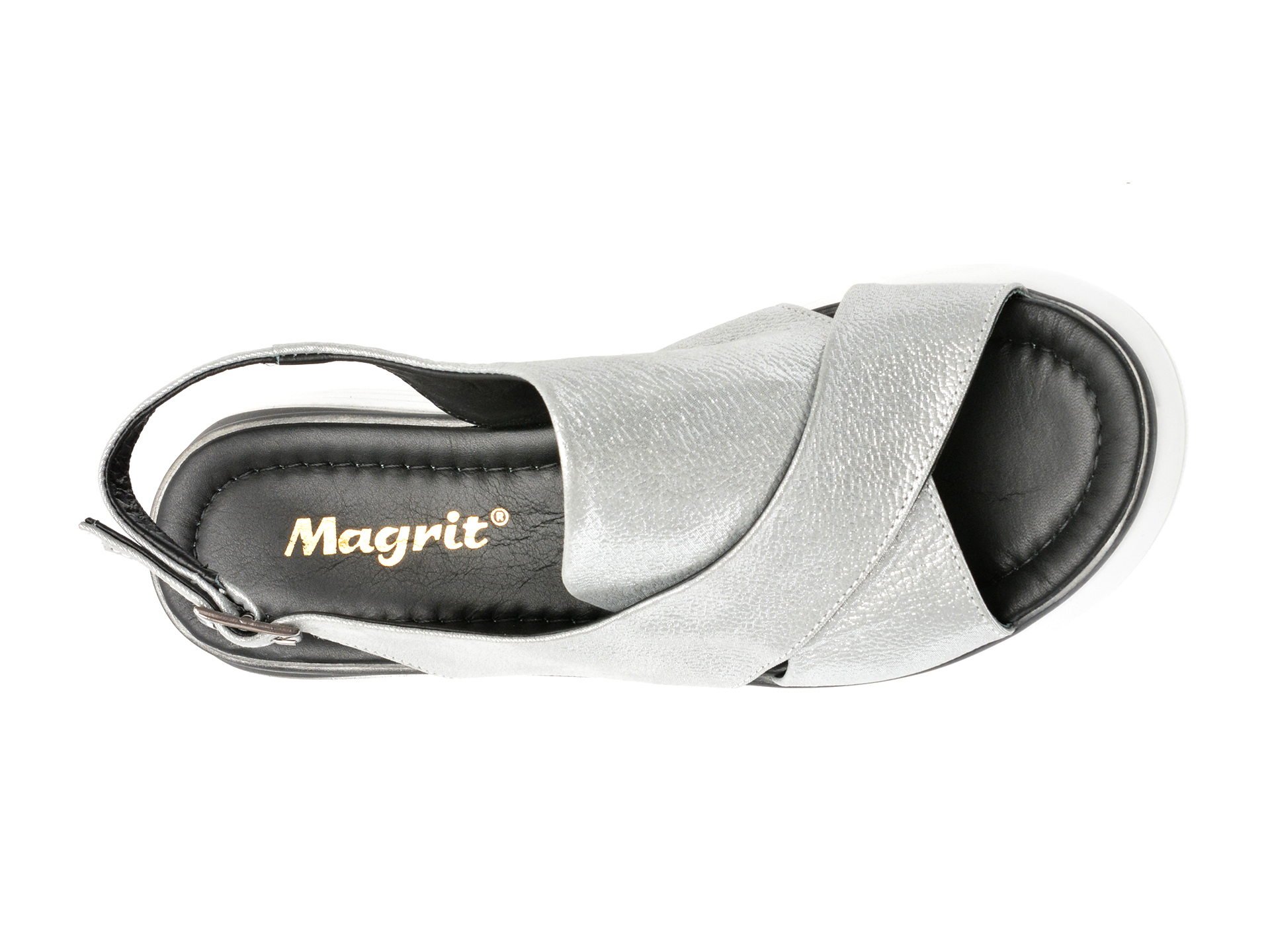 Poze Sandale MAGRIT gri, 104, din piele naturala otter.ro