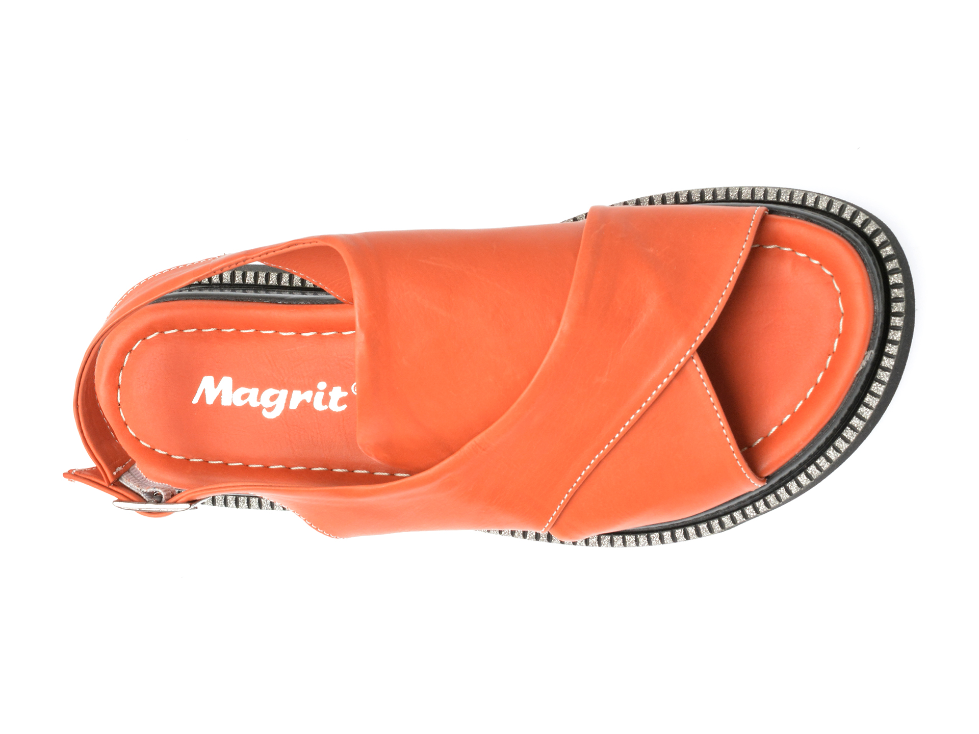 Poze Sandale MAGRIT portocalii, 20, din piele naturala Otter