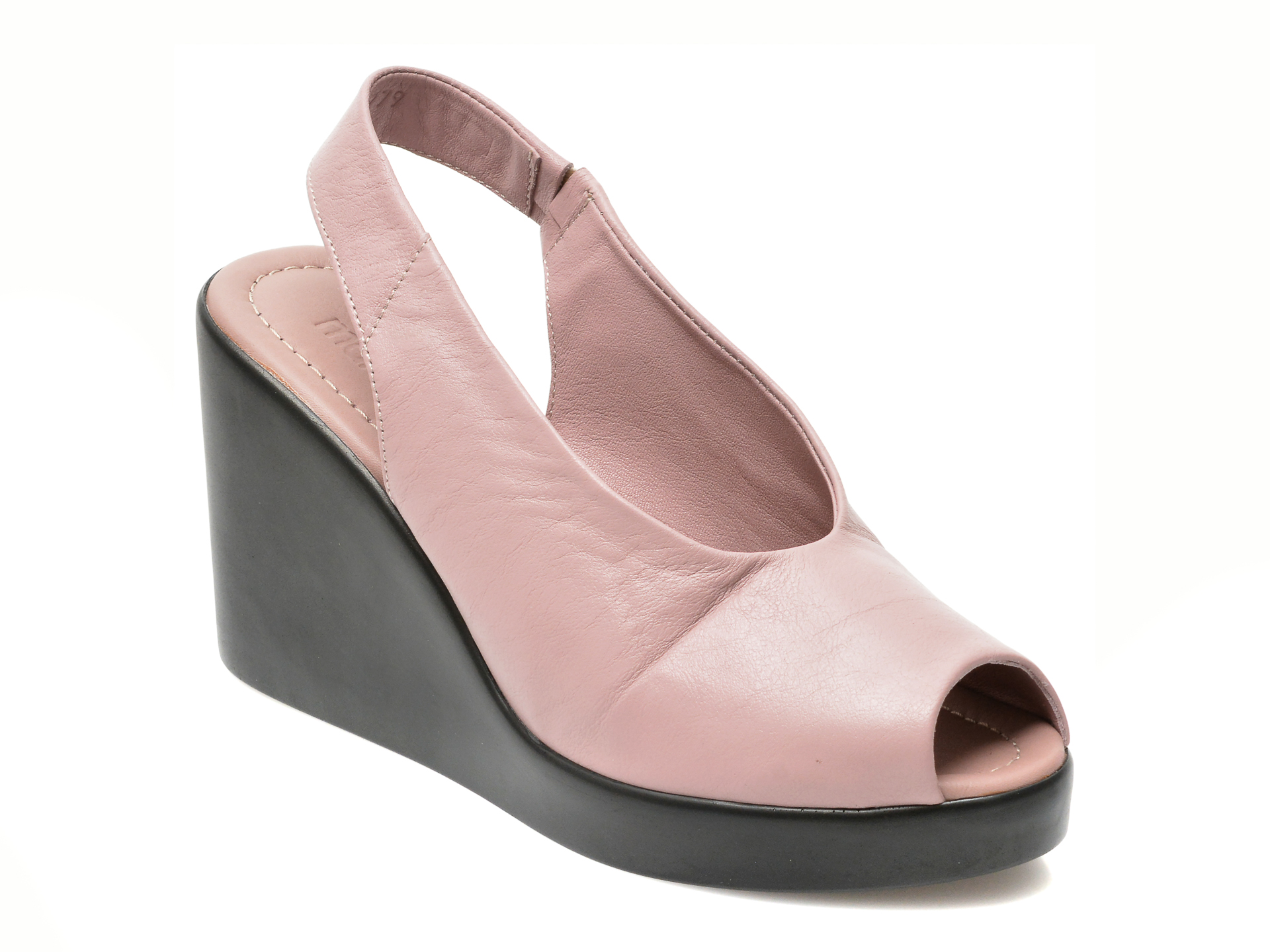 Sandale MARIO ROSSI roz, 3879401, din piele naturala /femei/sandale