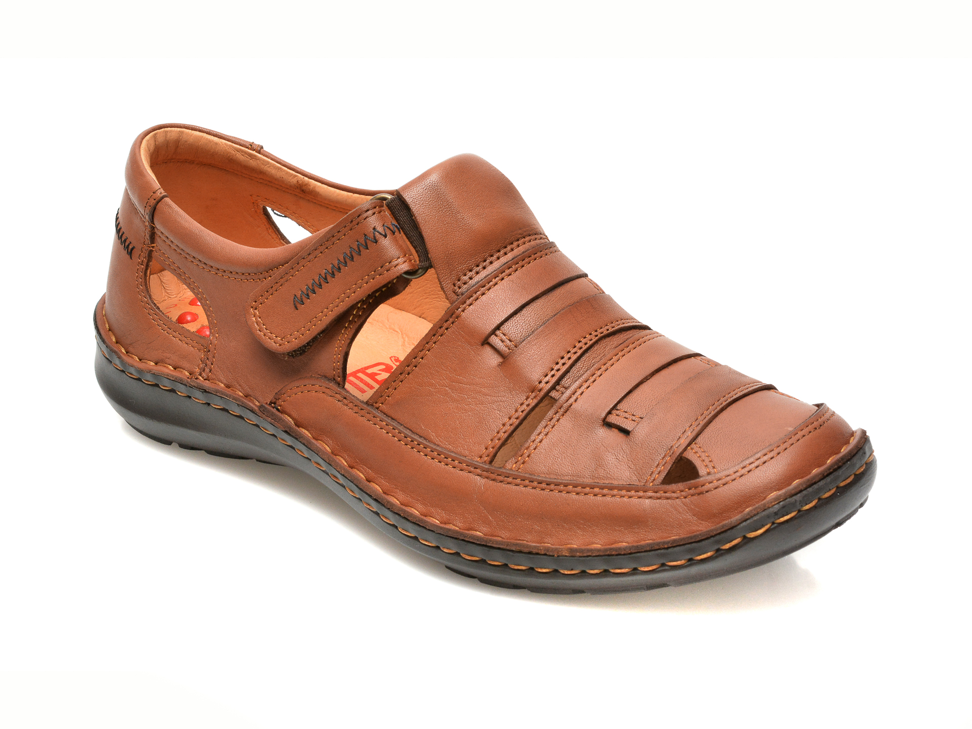 Sandale OTTER maro, 9562, din piele naturala /barbati/sandale
