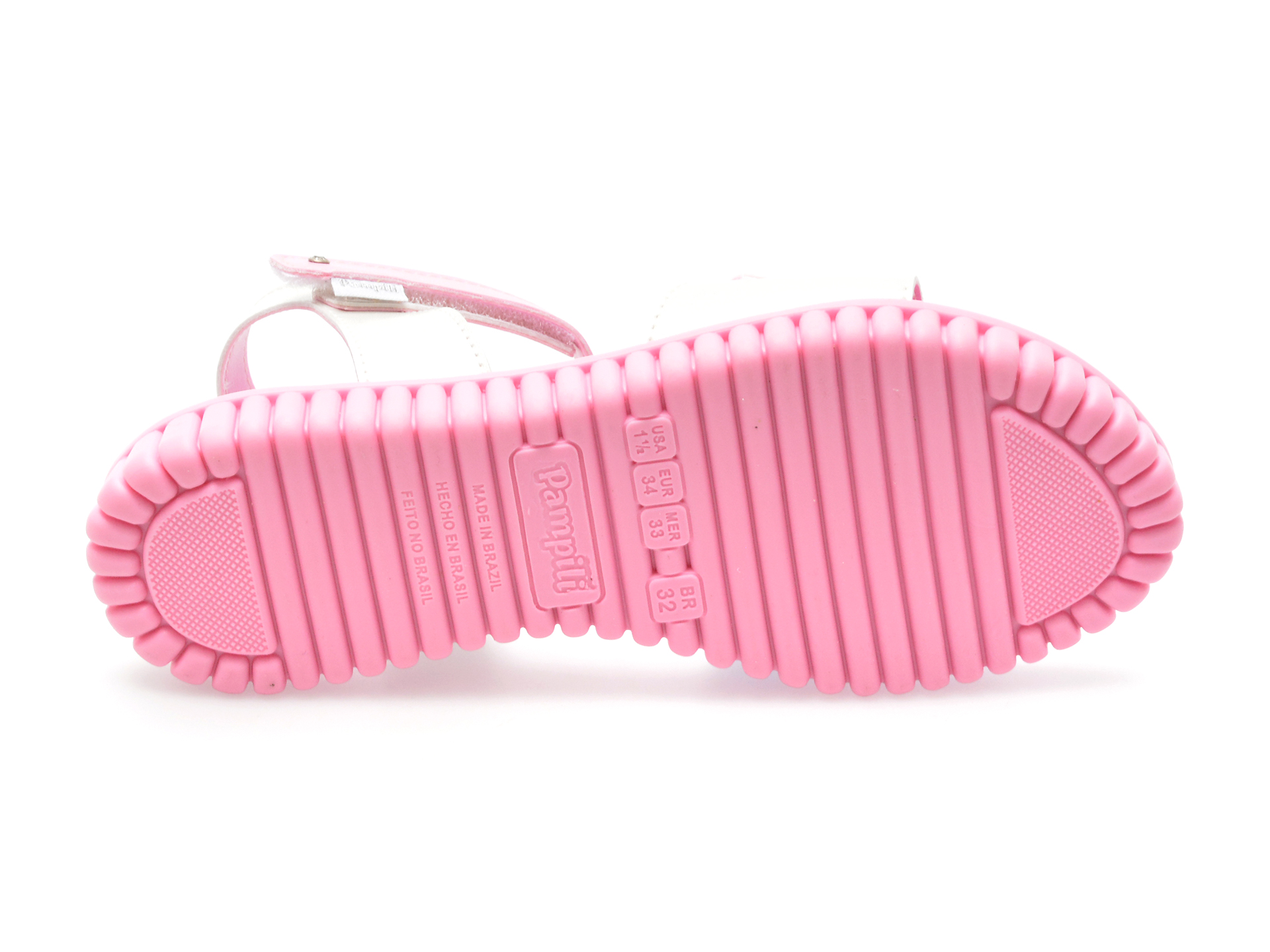 Sandale PAMPILI roz, 123188, din piele ecologica