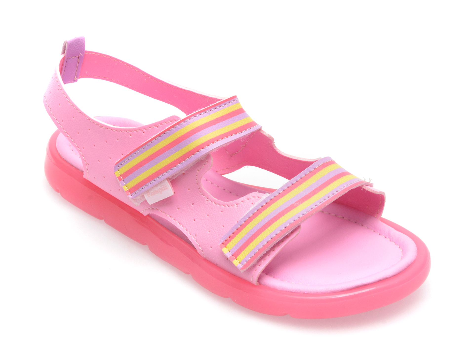 Sandale PAMPILI roz, 697005, din piele ecologica /copii/incaltaminte imagine super redus 2022