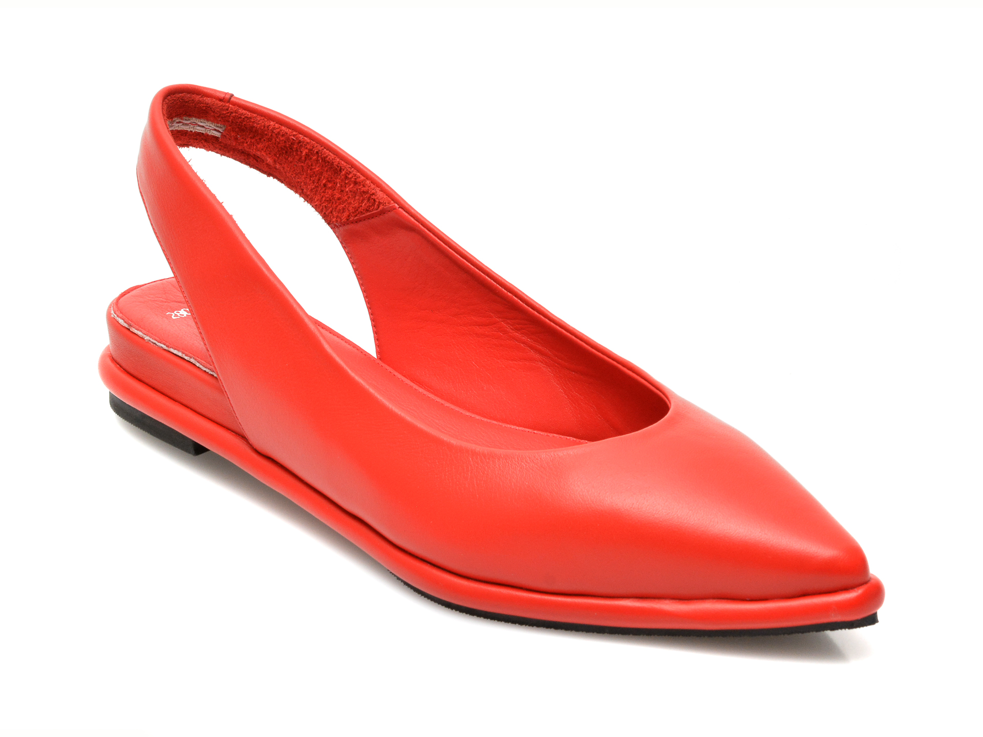 Sandale PERA DONNA rosii, 2801, din piele naturala /femei/sandale imagine noua