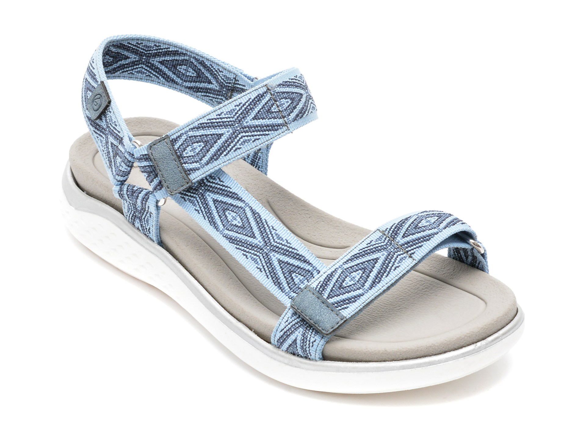 Sandale REMONTE albastre, D77539, din material textil otter.ro