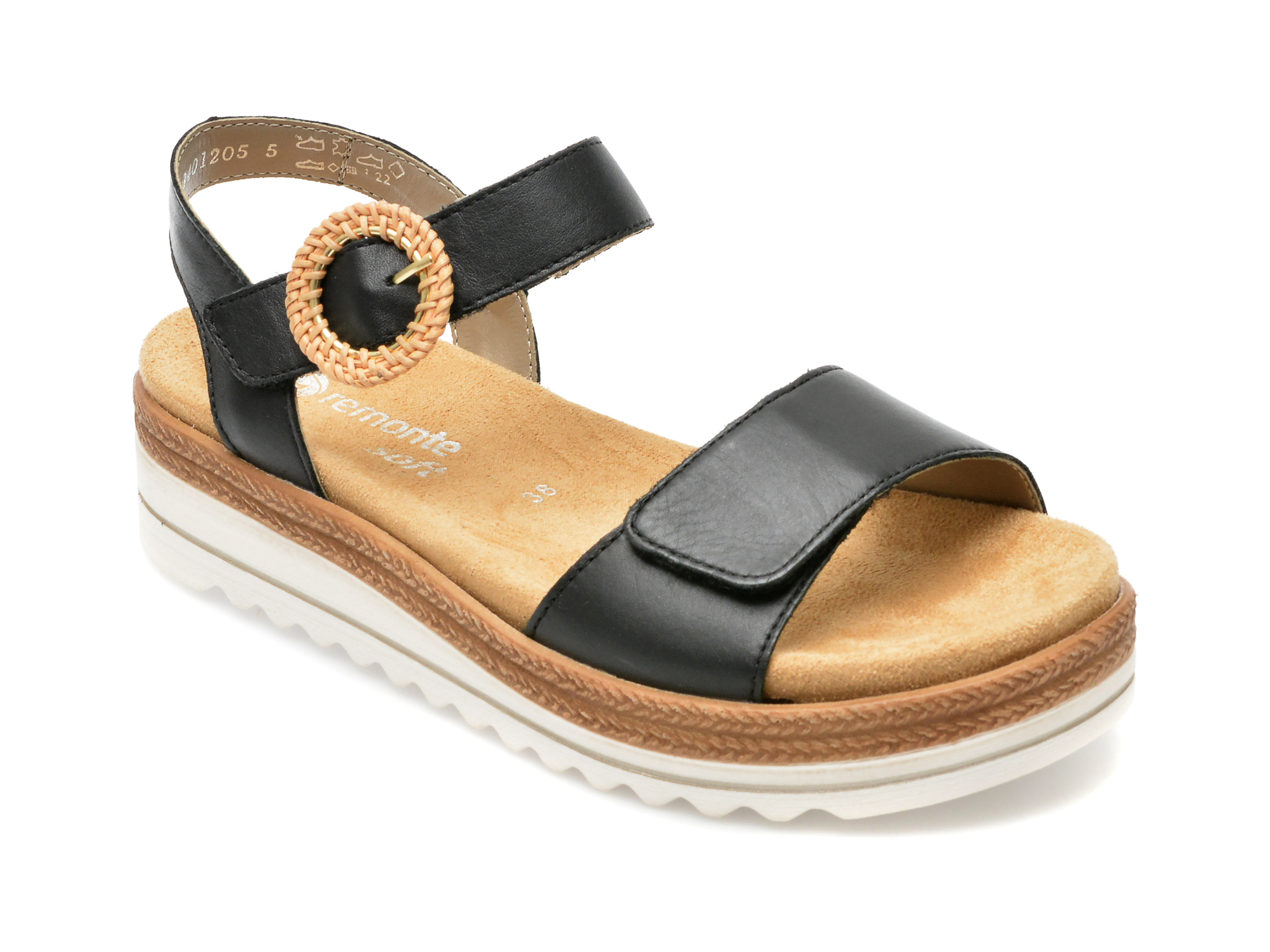 Sandale REMONTE negre, D0Q52, din piele naturala Answear 2023-09-28