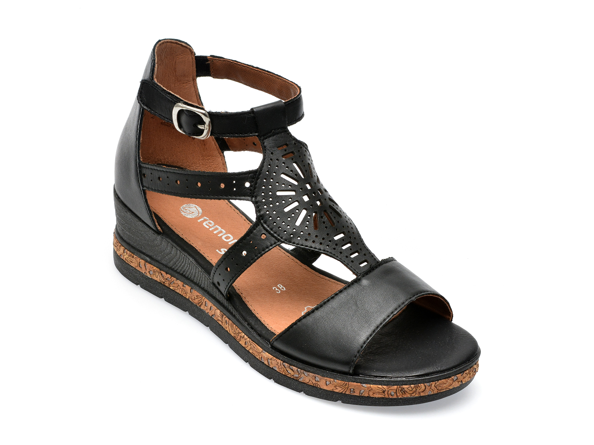 Sandale REMONTE negre, D3053, din piele naturala Answear 2023-09-28