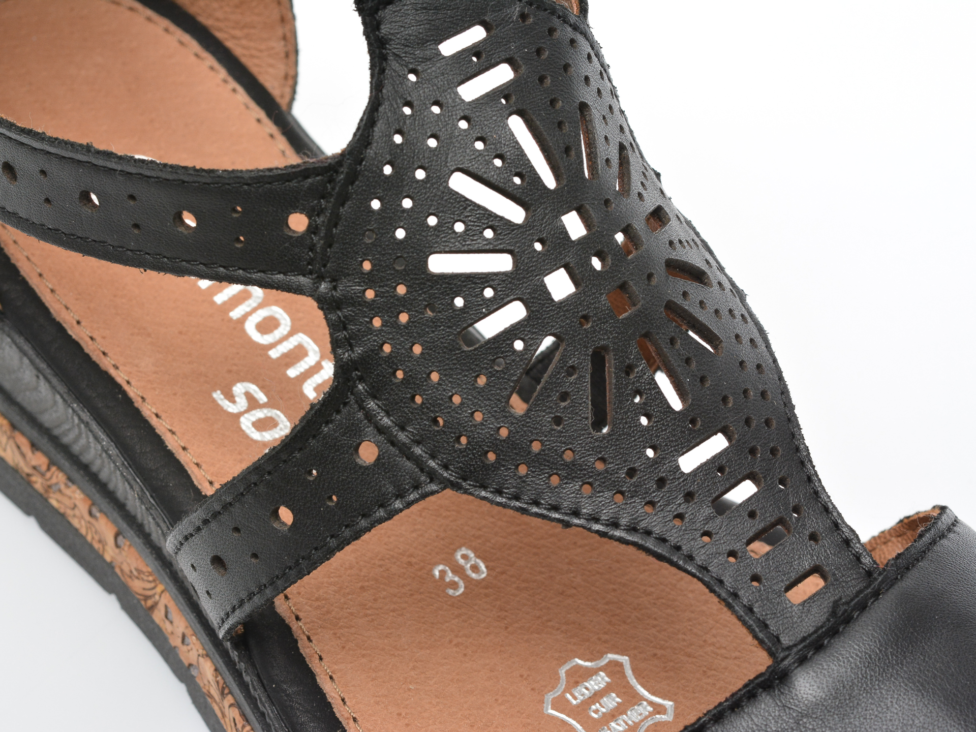Poze Sandale REMONTE negre, D3053, din piele naturala otter.ro