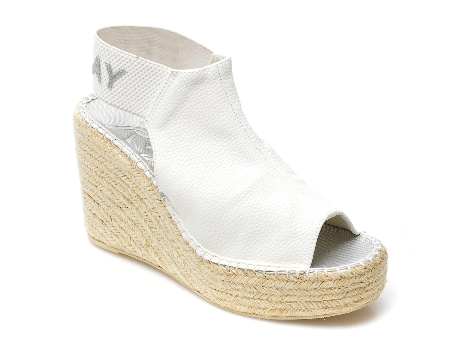 Sandale REPLAY albe, WP4G08S, din piele ecologica /femei/sandale imagine noua