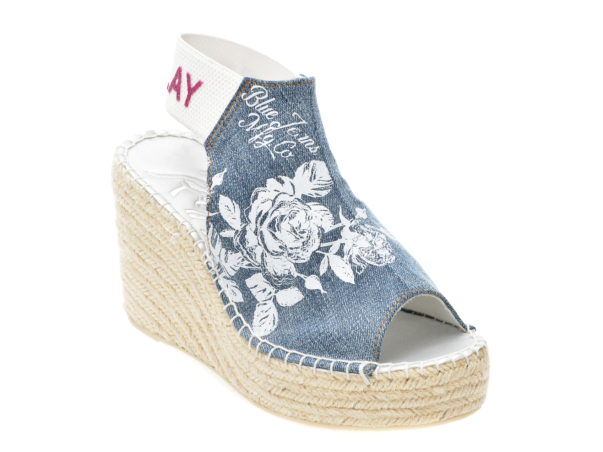 Sandale REPLAY bleumarin, WP4G22T, din material textil /femei/sandale imagine noua