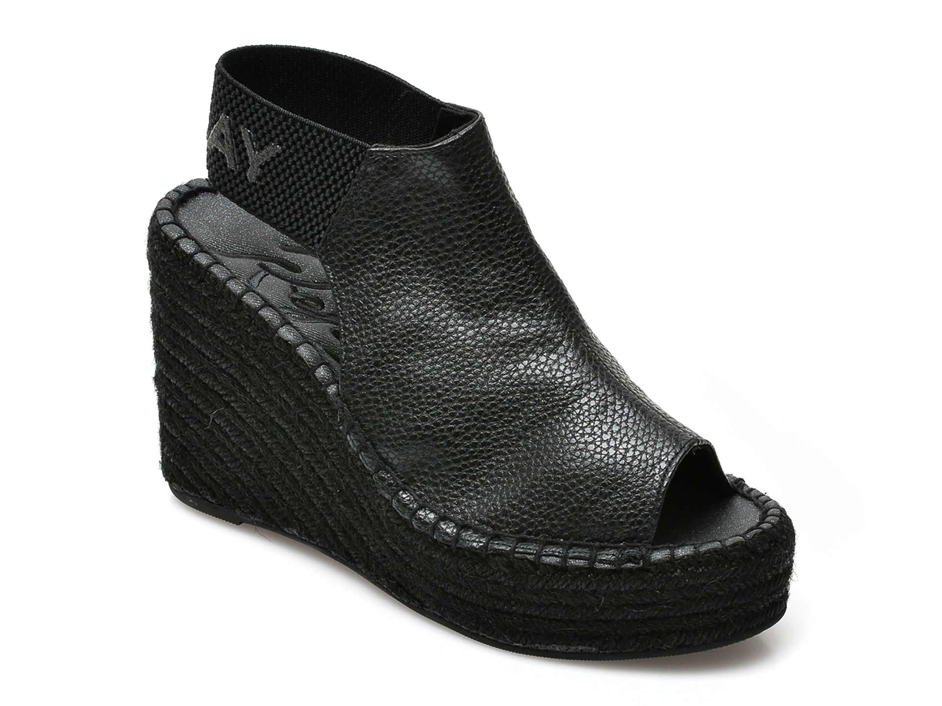 Sandale REPLAY negre, WP4G08S, din piele ecologica /femei/sandale imagine noua