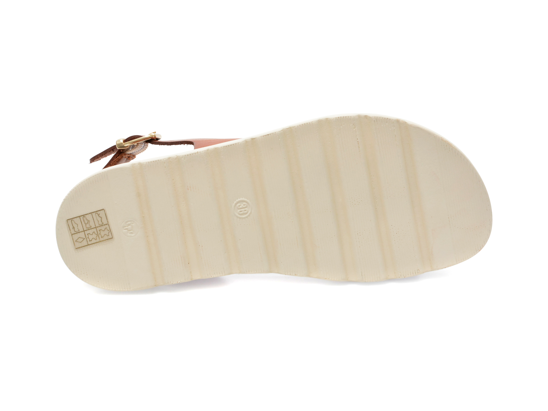 Sandale SALAMANDER maro, 54802, din piele naturala