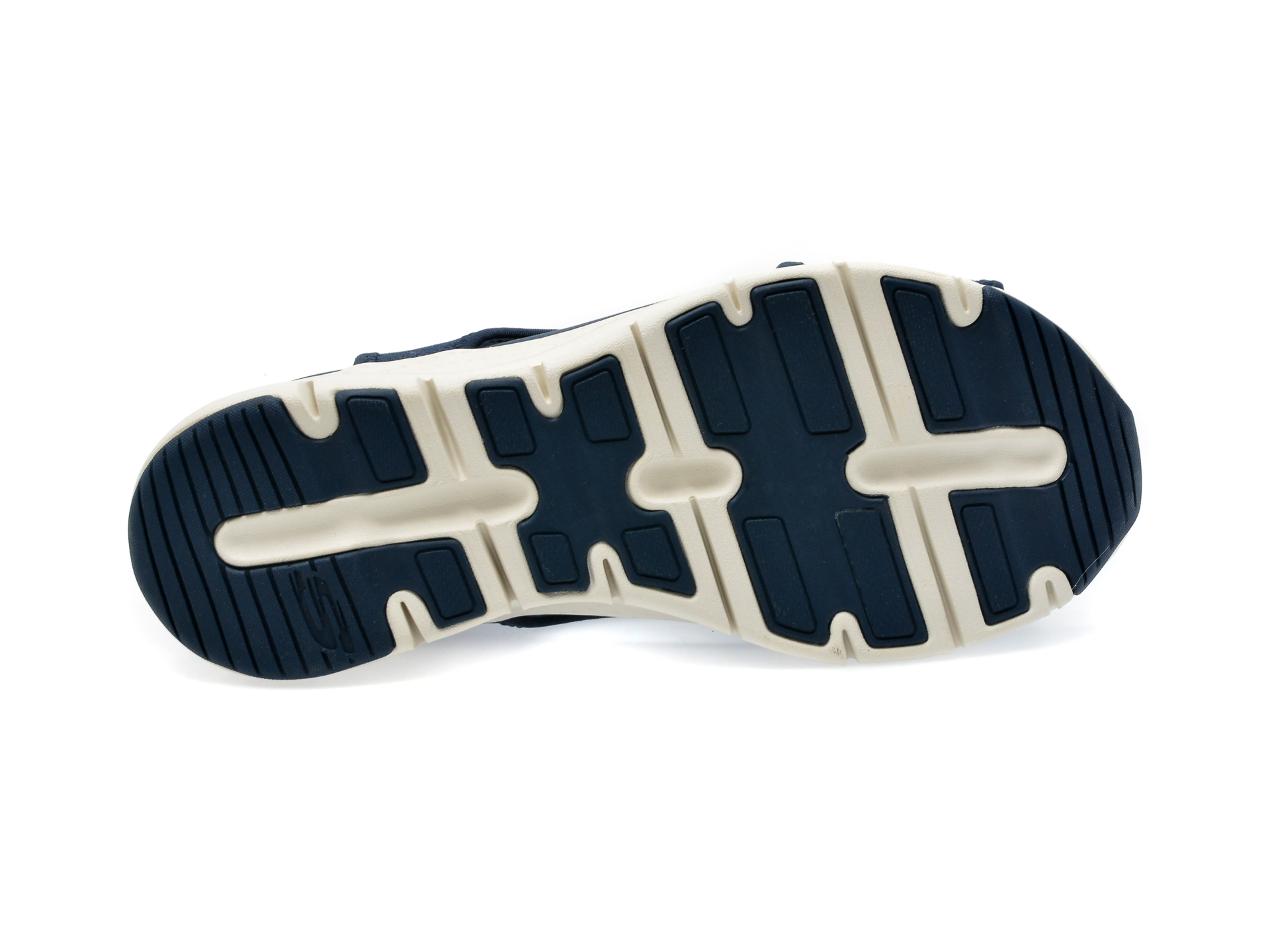 Sandale SKECHERS bleumarin, ARCH FIT, din material textil