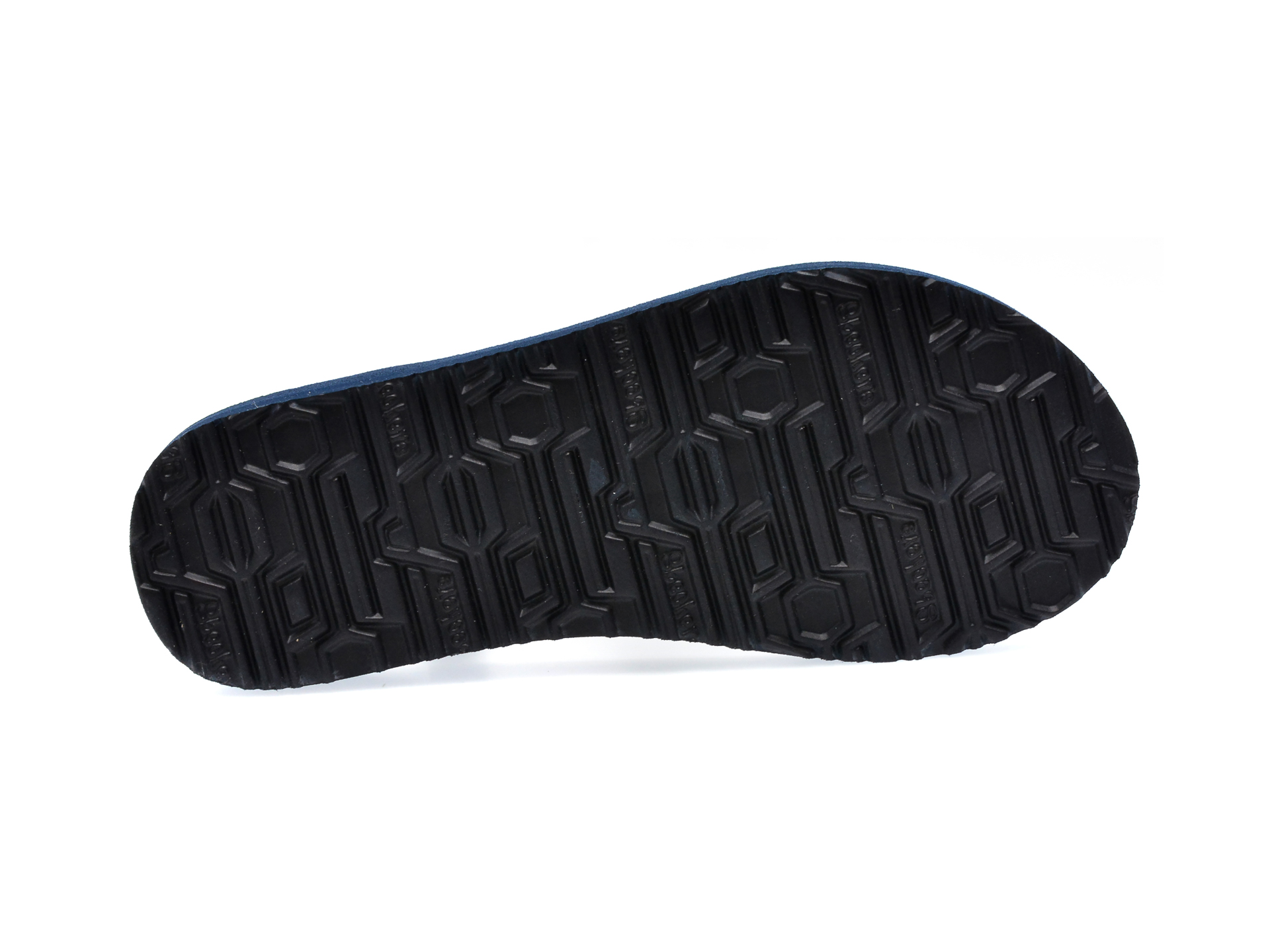 Sandale SKECHERS bleumarin, MEDITATION, din piele ecologica